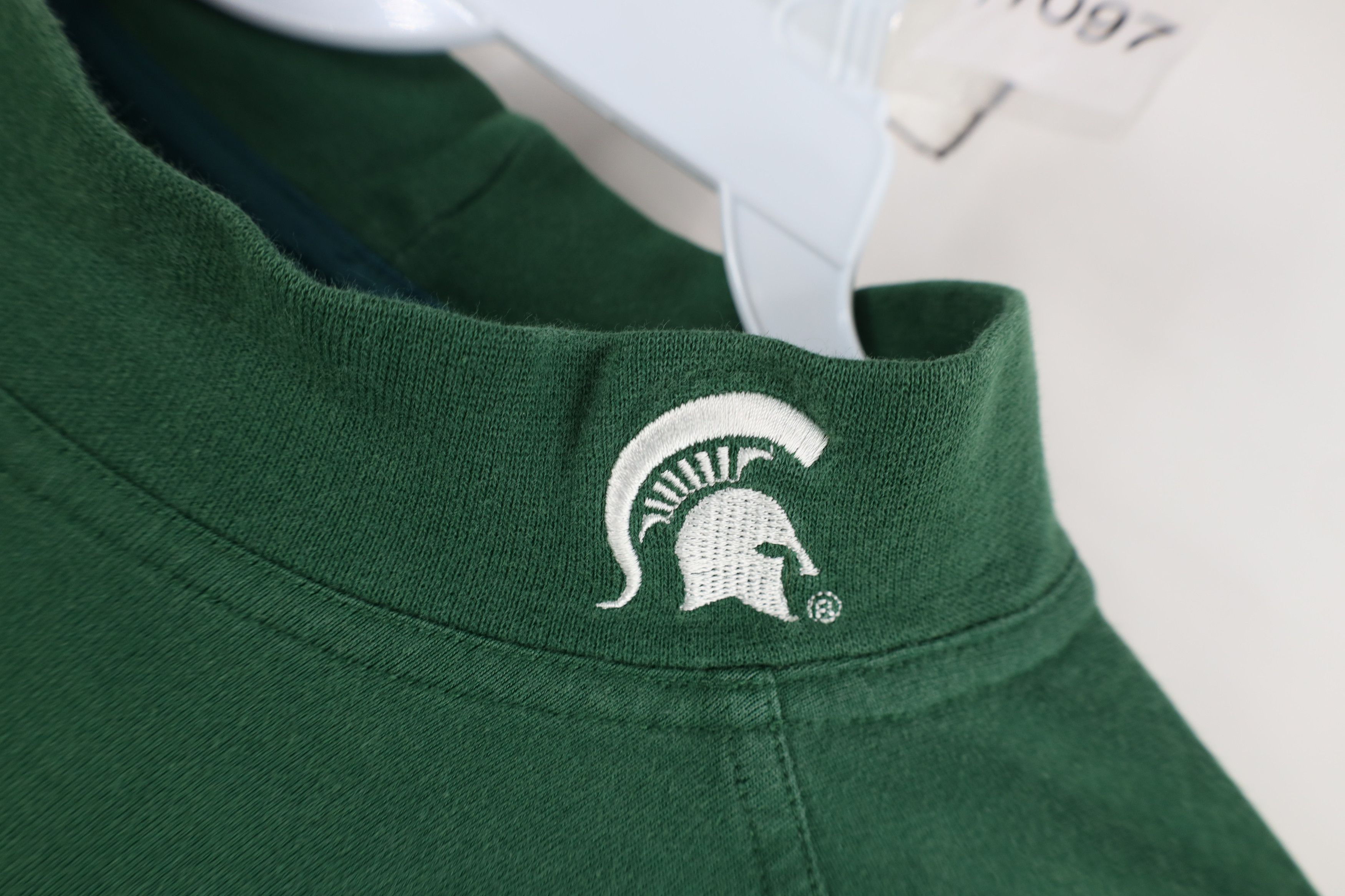 Nike Vintage Nike Michigan State University Mock Neck T-Shirt Size US XL / EU 56 / 4 - 5 Thumbnail