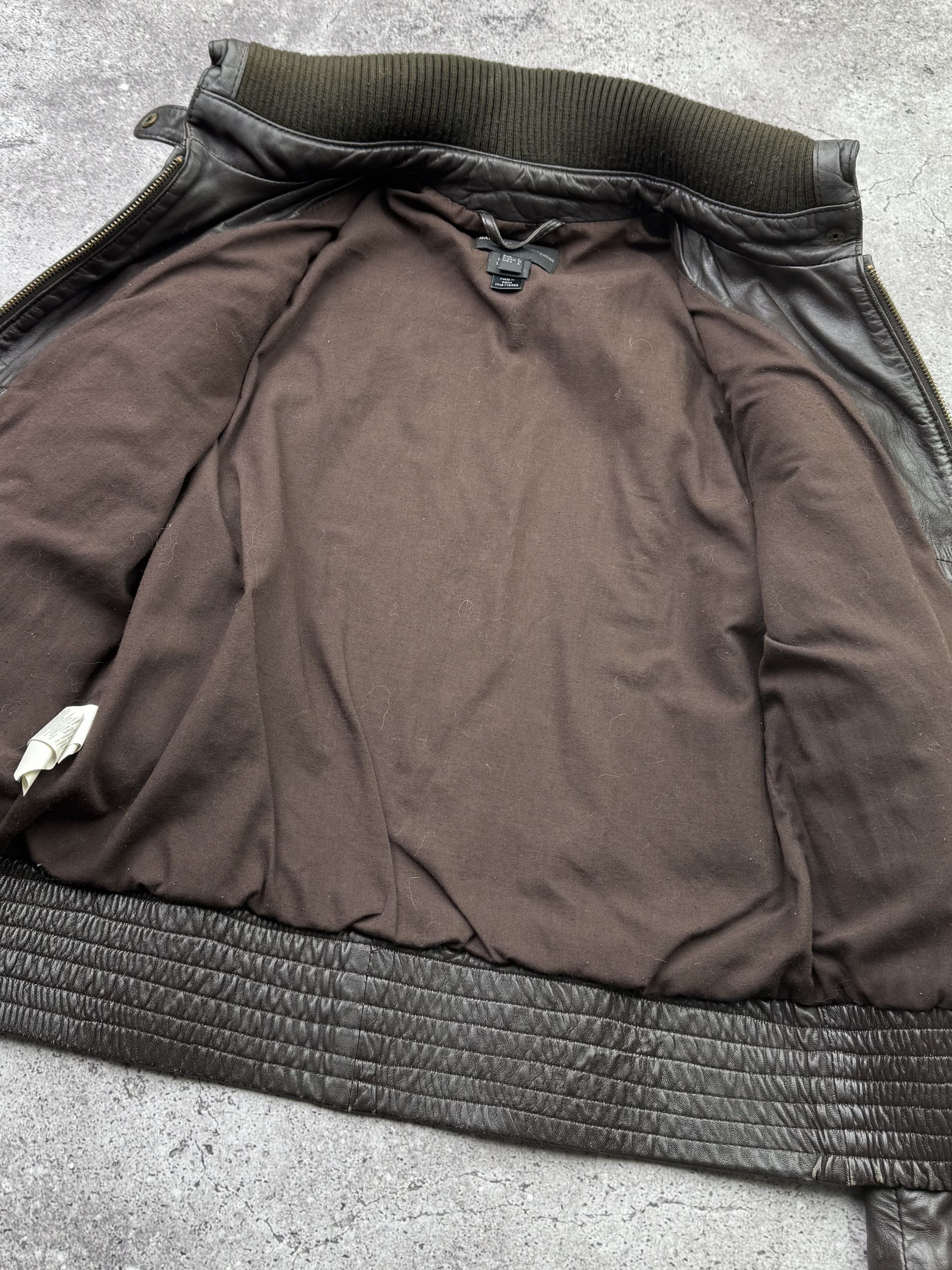 Japanese Brand Vintage Cropped Leather Jacket C397(V102) Size M / US 6-8 / IT 42-44 - 7 Thumbnail