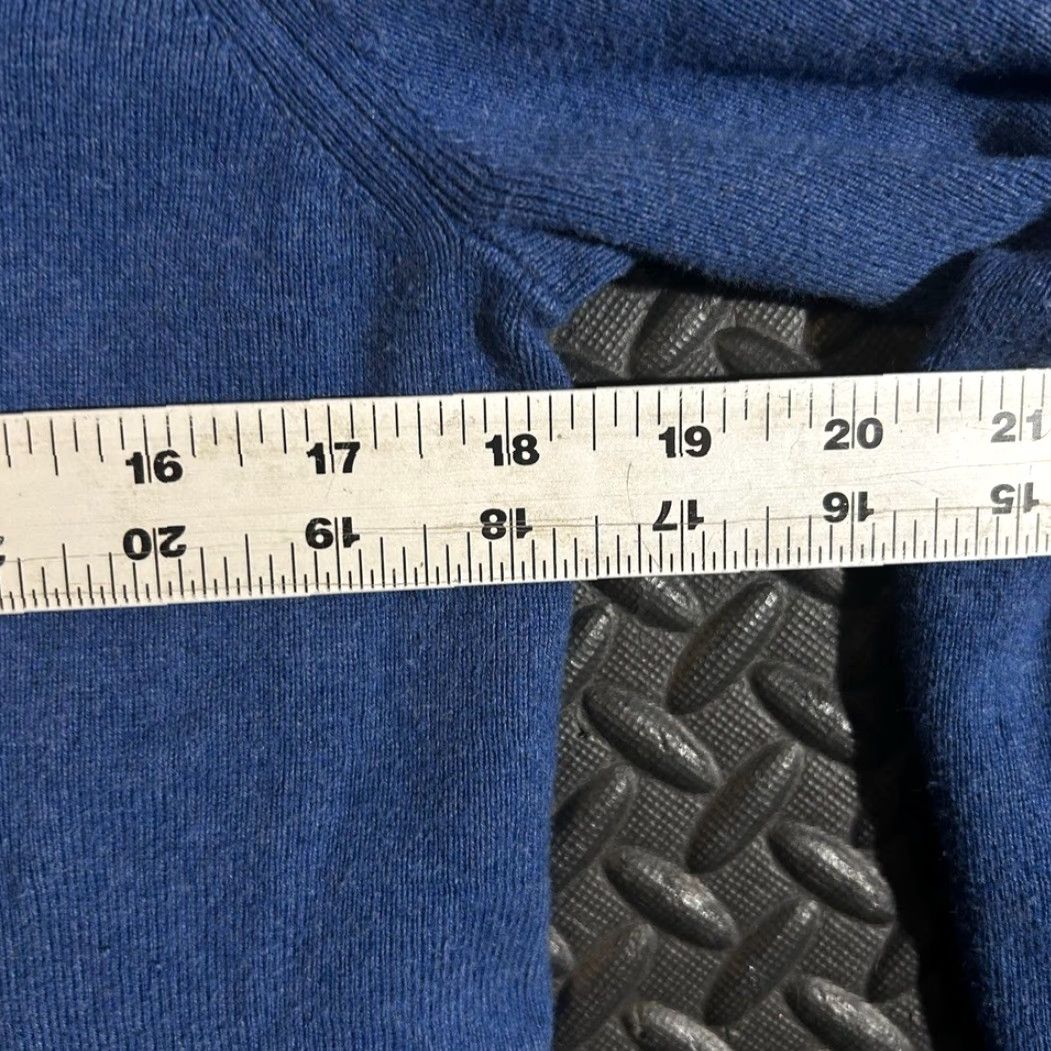 Vintage Kinross Blue Long Zip Cardigan Sweater Women's XS 30" Knit Jacket Soft Luxury Size XS / US 0-2 / IT 36-38 - 6 Thumbnail