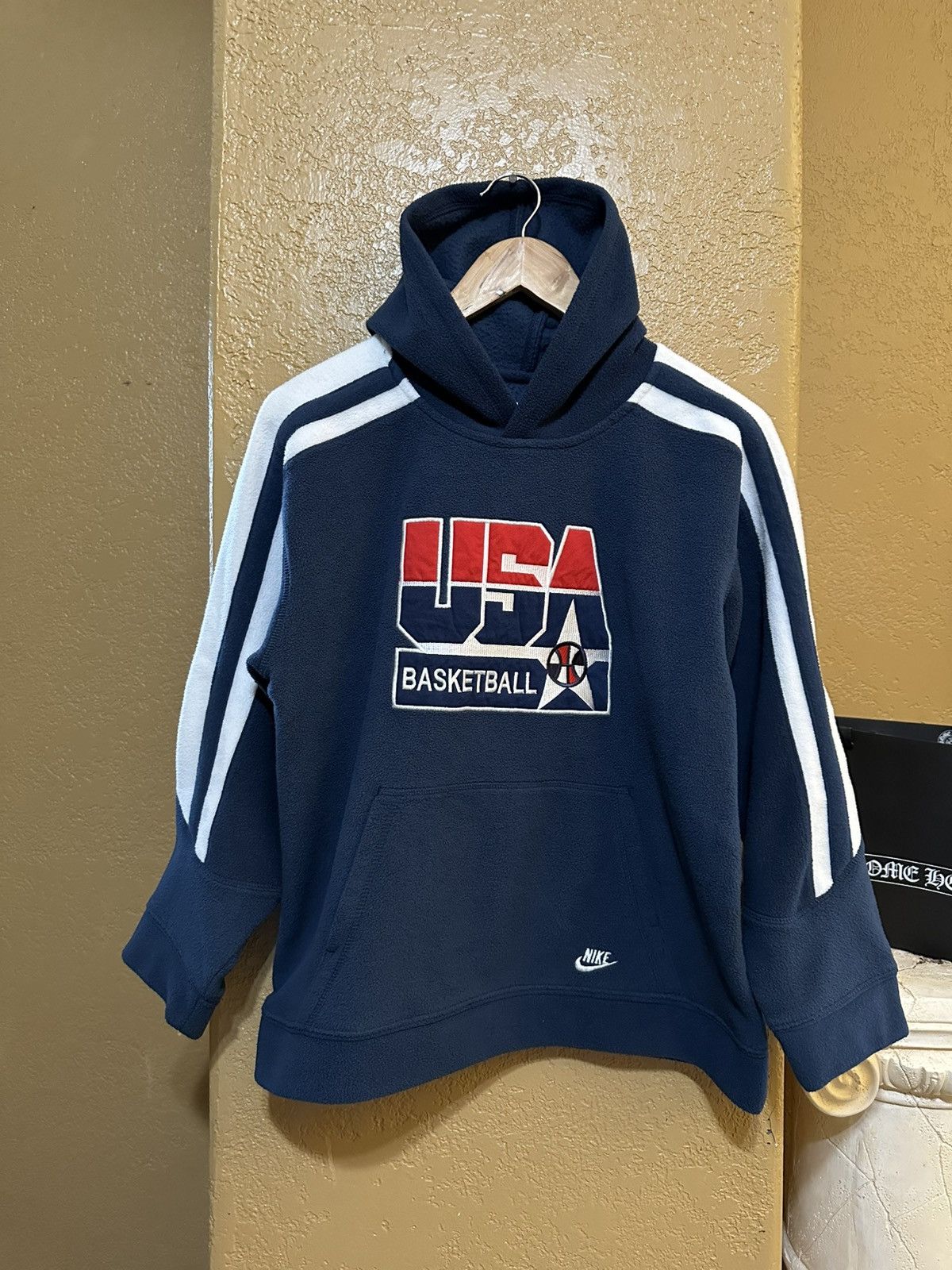 Nike 🏀 vintage Nike USA Basketball Fleece Hoodie Size US XS / EU 42 / 0 - 1 Thumbnail