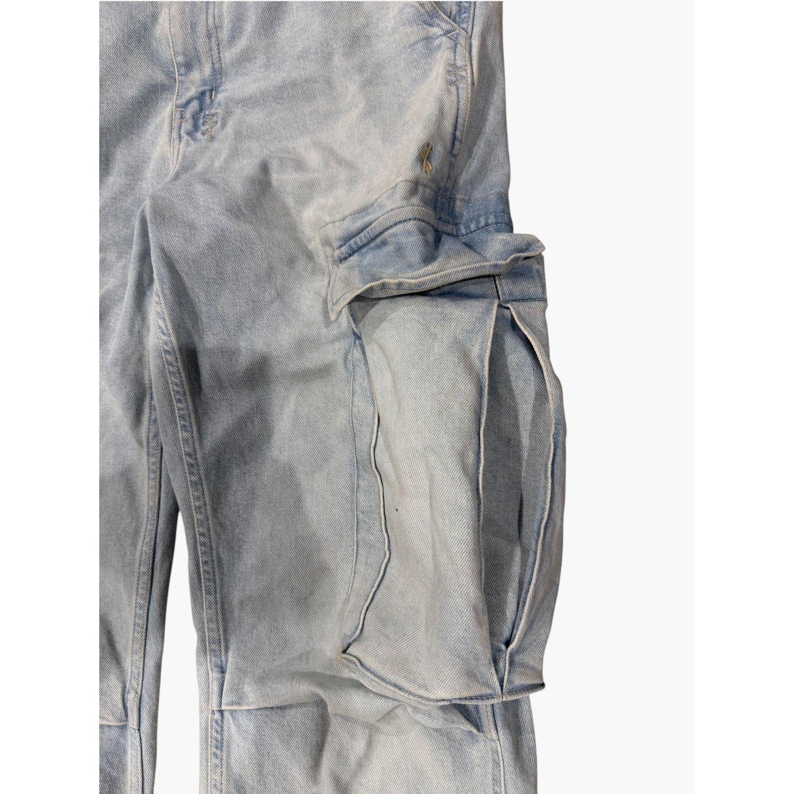 Ksubi Ksubi Cargo Light Wash Pants Size US 31 - 3 Thumbnail