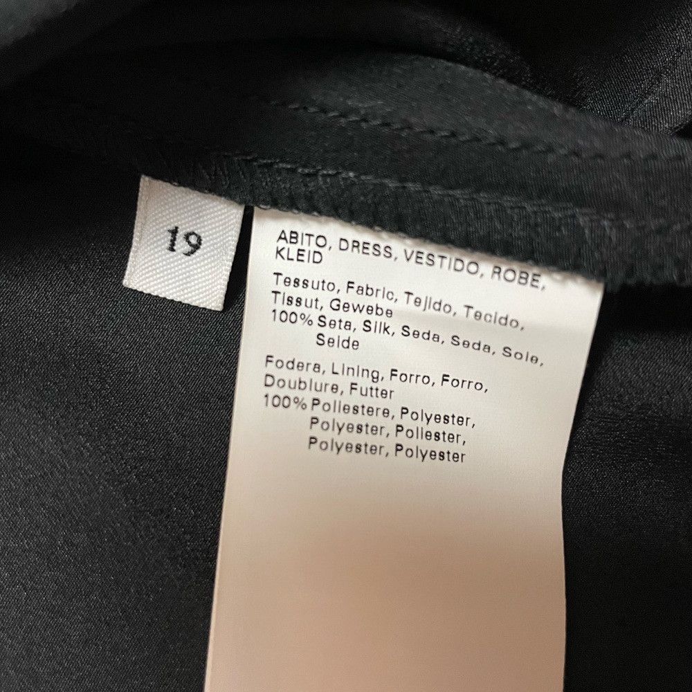 Free People NWT New $1450 Marina Rinaldi Black White Black Floral Silk Size M / US 6-8 / IT 42-44 - 8 Thumbnail