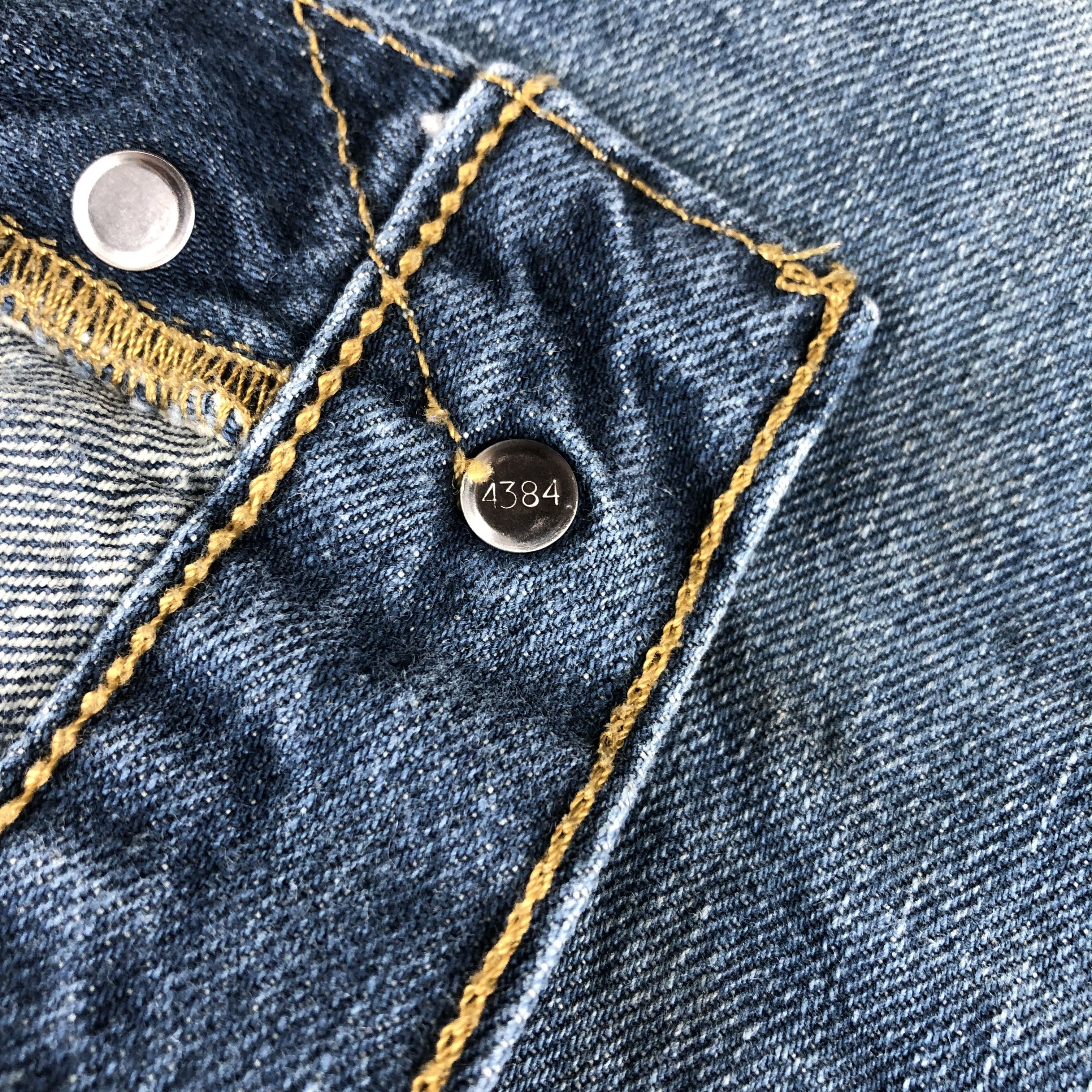 Levi's Vintage Blue Wash Levis 501 Jeans-JM3091 Size US 40 / EU 56 - 9 Thumbnail