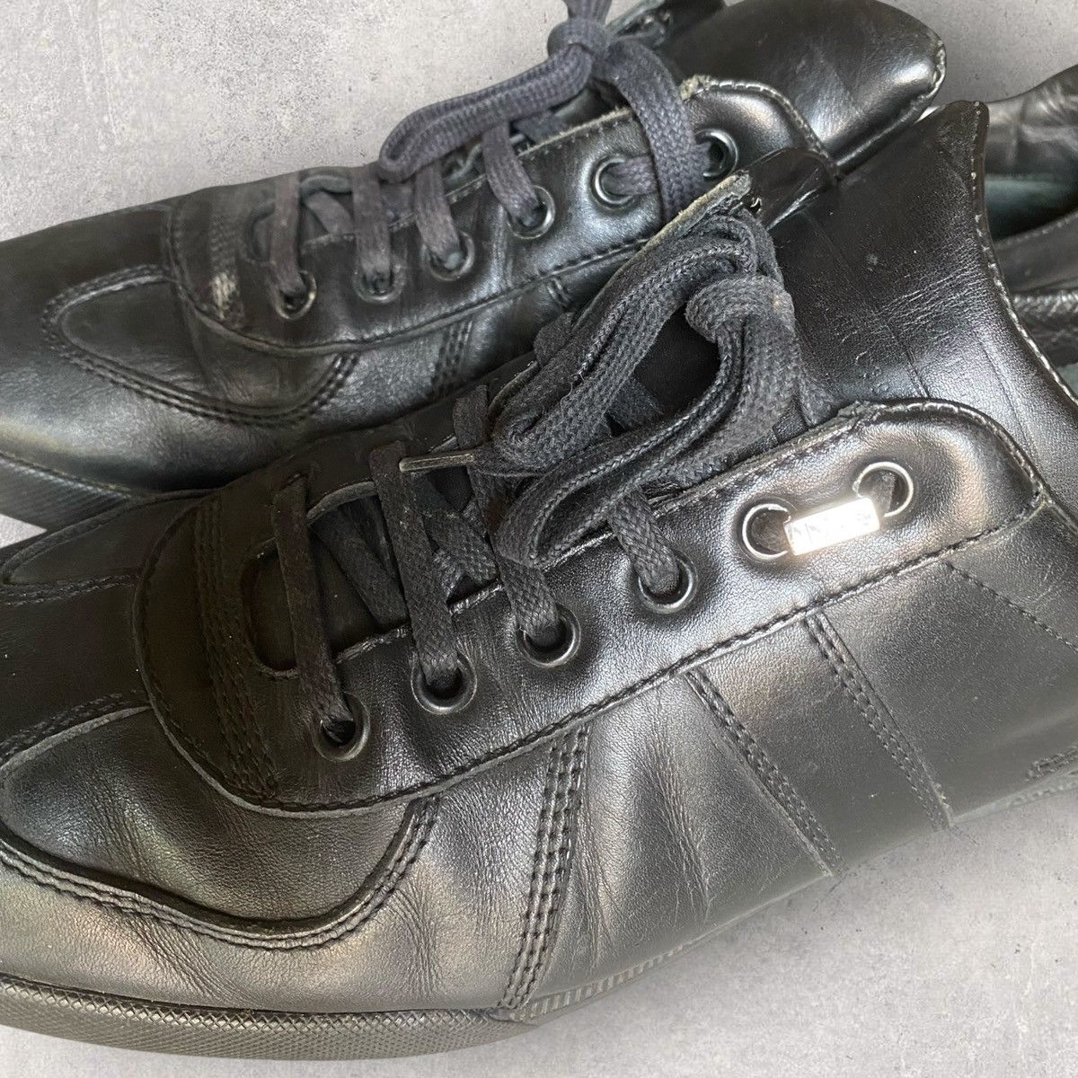 Dior Fall05 Black Leather B01 Hedi Slimane Era Size US 8 / EU 41 - 5 Thumbnail