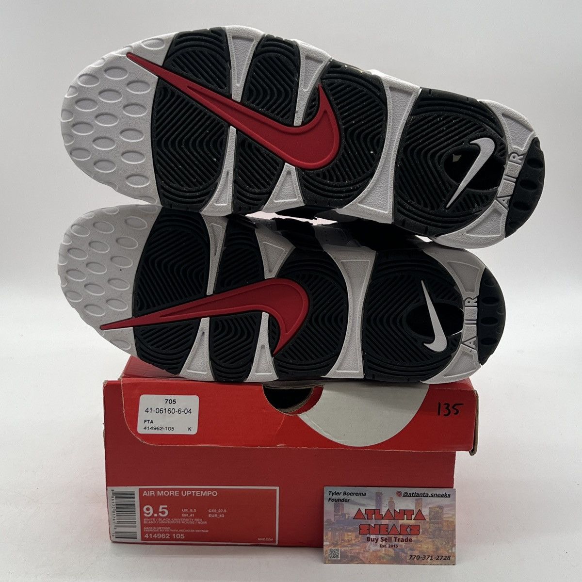 Nike Air more uptempo Scottie pippen Size US 9.5 / EU 42-43 - 8 Thumbnail