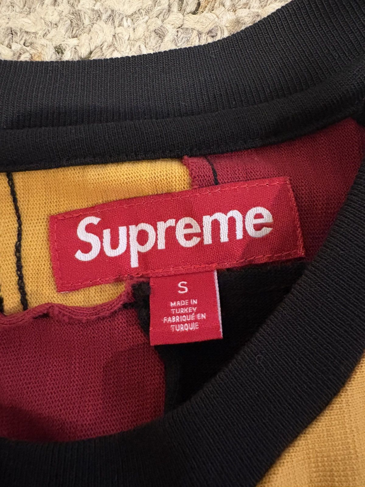 Supreme Supreme yoke football top jersey Size US S / EU 44-46 / 1 - 2 Thumbnail