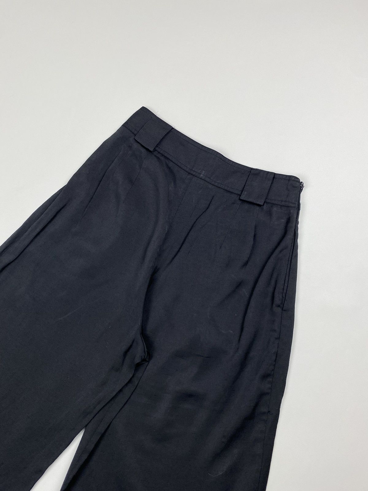 Helmut Lang Helmut Lang ladies wide leg cropped pants trousers Size 26" / US 2 / IT 38 - 19 Thumbnail
