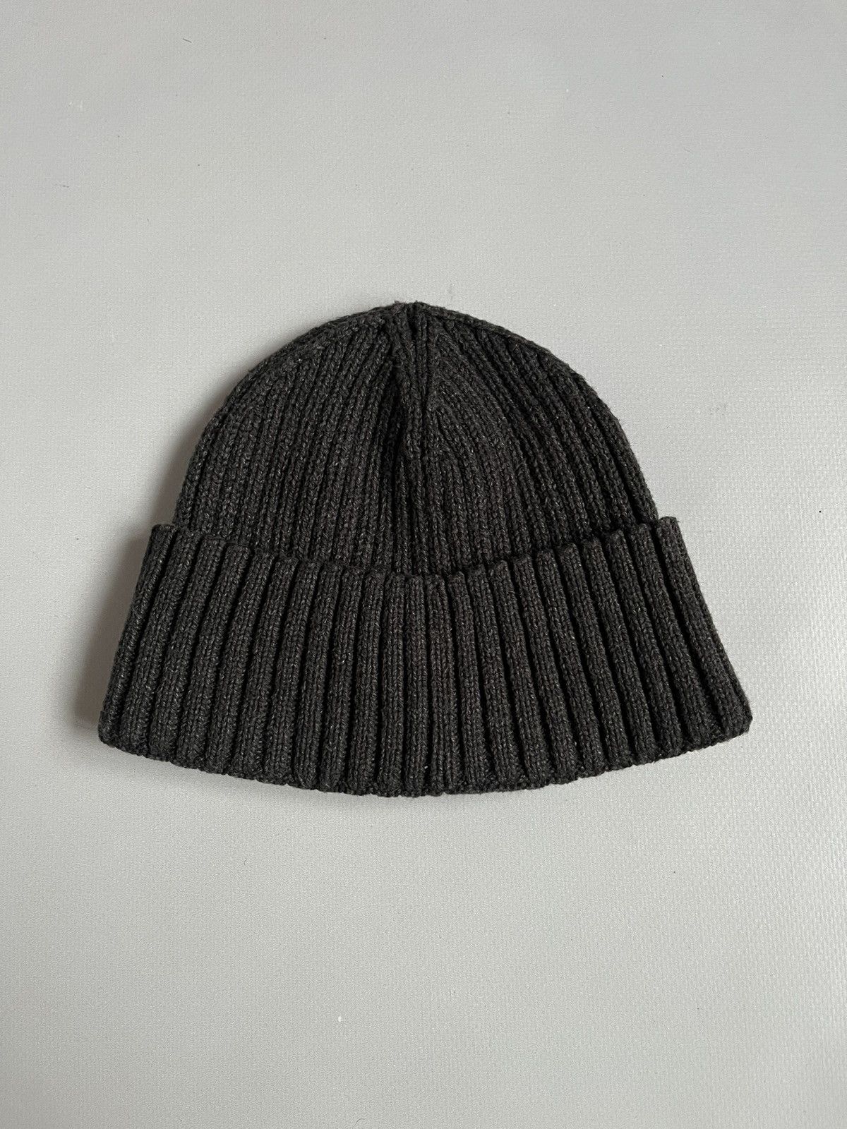 Dirk Bikkembergs × Japanese Brand Dirk Bikkembergs Men Grey Beanie Cotton Wool Hat Size ONE SIZE - 2 Thumbnail