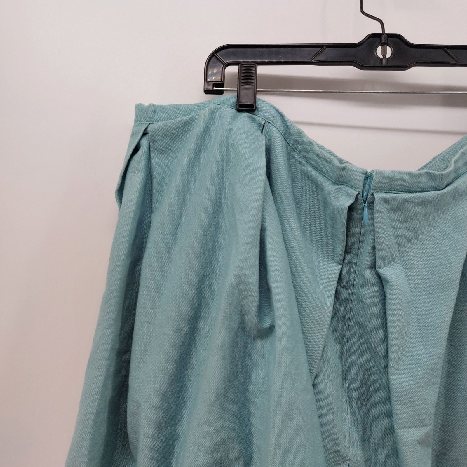 Other Jason Wu for Target Blue Skirt Plus Size 22W Pleaded Cotton Size 42" / US 20 - 10 Thumbnail