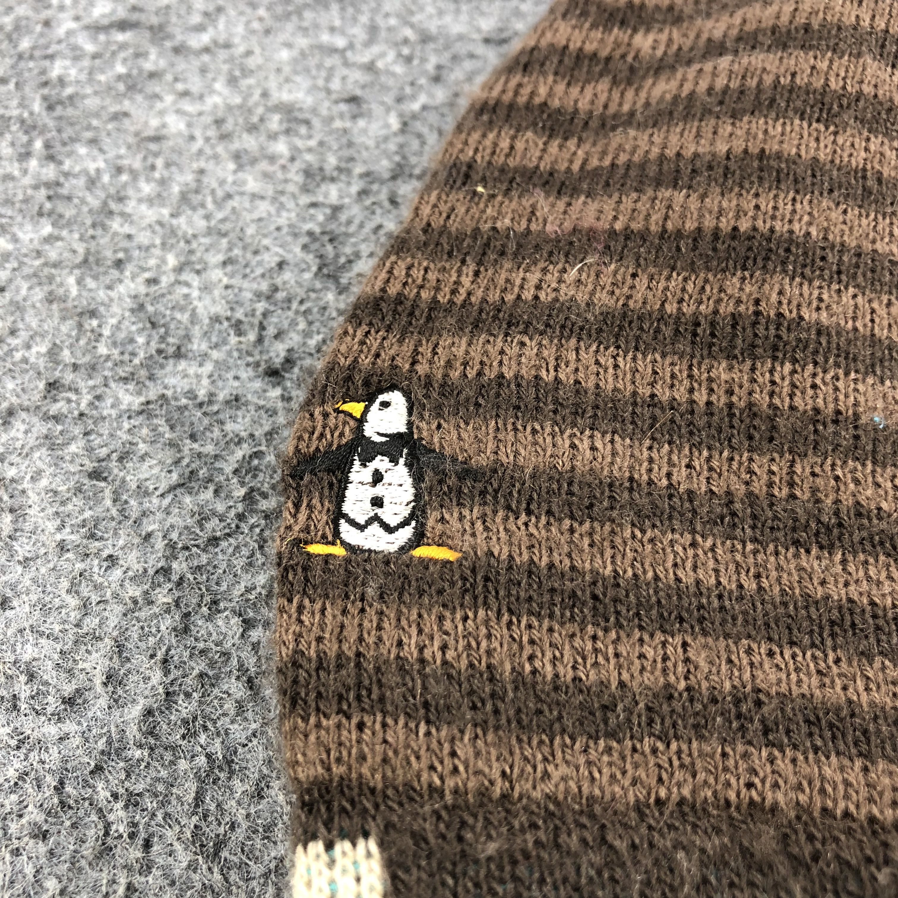 Vintage Unknown Reversible Penguin Beanie Snowcap Snow Hat B154 Size ONE SIZE - 2 Thumbnail