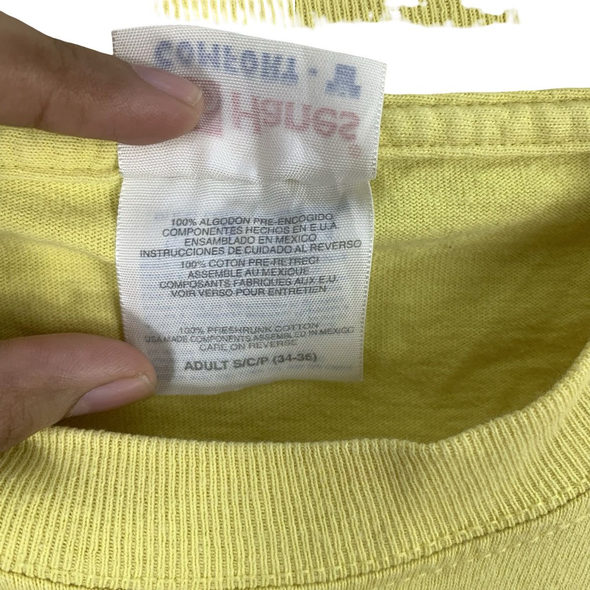 Vintage Vintage HIGH SPEED Yo-Yo Parody Warning Sign Tee Shirt Top Size US S / EU 44-46 / 1 - 9 Thumbnail
