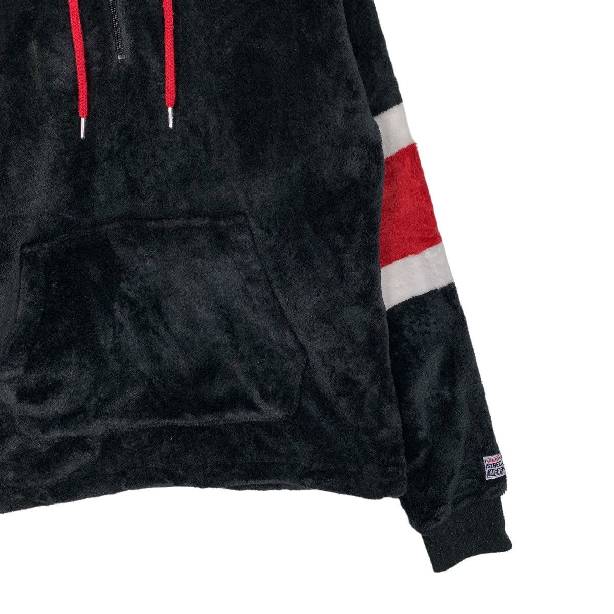 Vision Streetwear VISION STREETWEAR HALF ZIP FLEECE PULLOVER HODDIES #0128-C7 Size US M / EU 48-50 / 2 - 5 Thumbnail