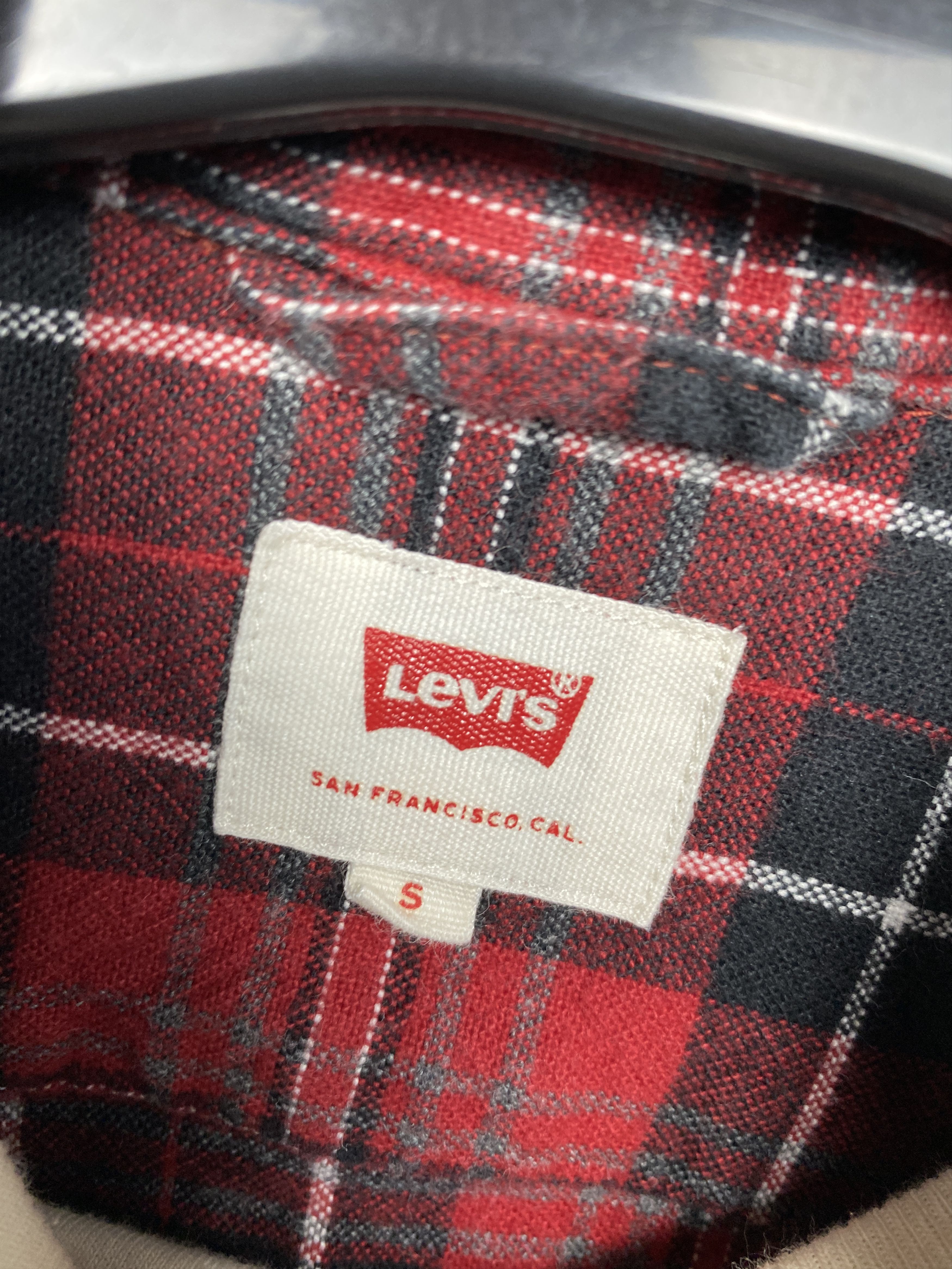 Levi's Levi's Vintage Mens Flannel Plaid Shirt Size US S / EU 44-46 / 1 - 4 Thumbnail