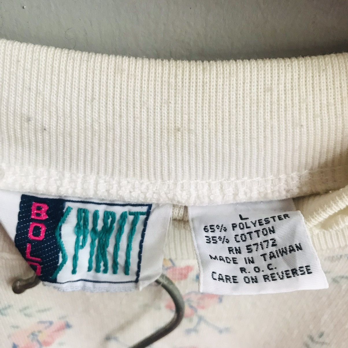 Japanese Brand × Vintage Japanese Floral AOP Sweatshirt Size US L / EU 52-54 / 3 - 6 Thumbnail