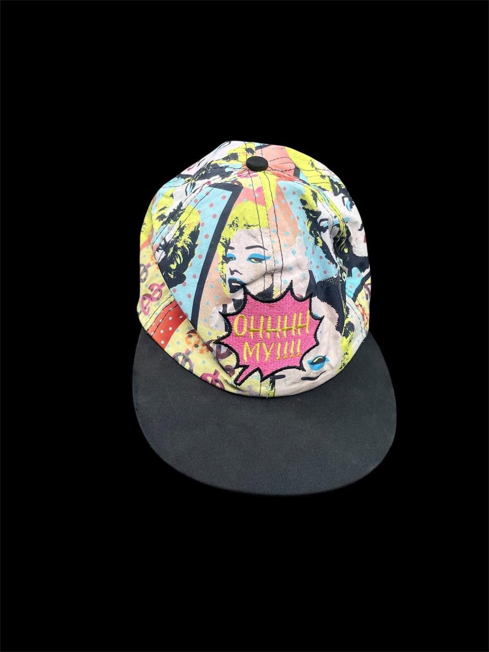 Hysteric Glamour Vintage Pop Art Comic Print Snap Back Marilyn Monroe Ohhh My Size ONE SIZE - 1 Thumbnail
