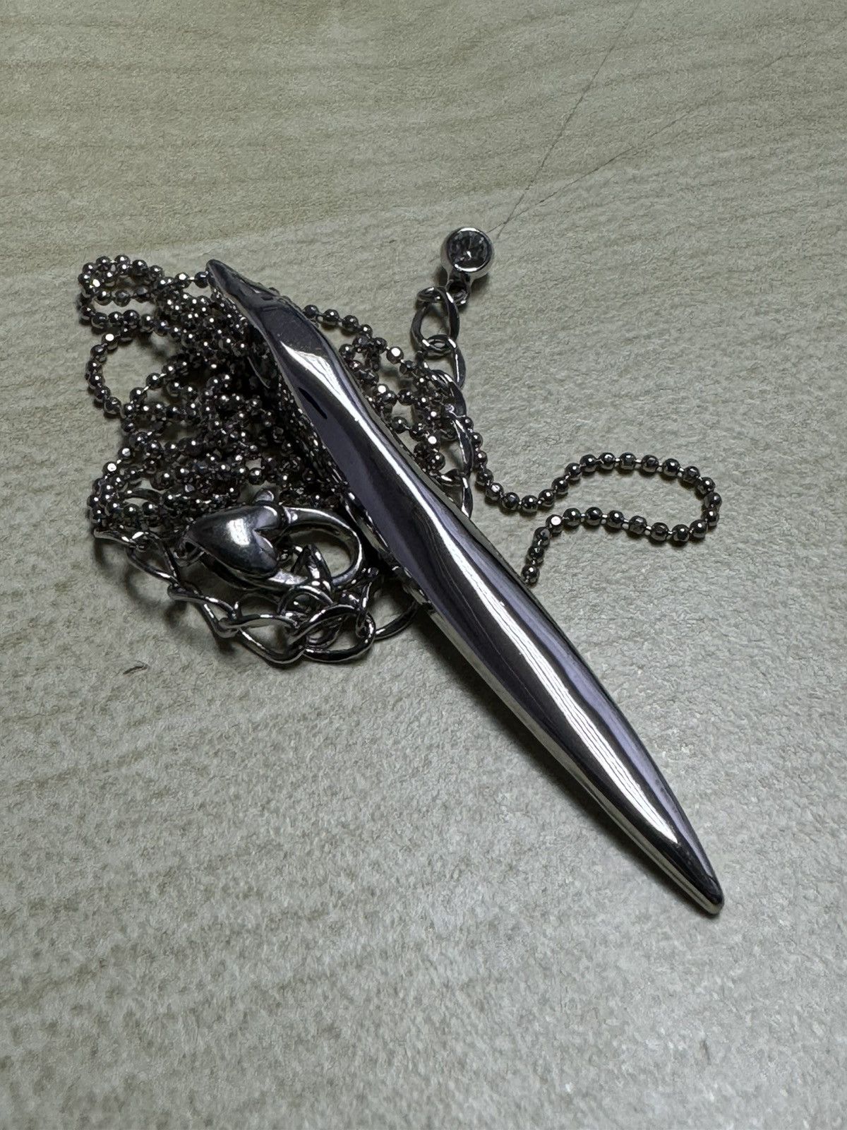 Other DIAMOND LEAVE SILVER NECKLACE Size ONE SIZE - 6 Thumbnail