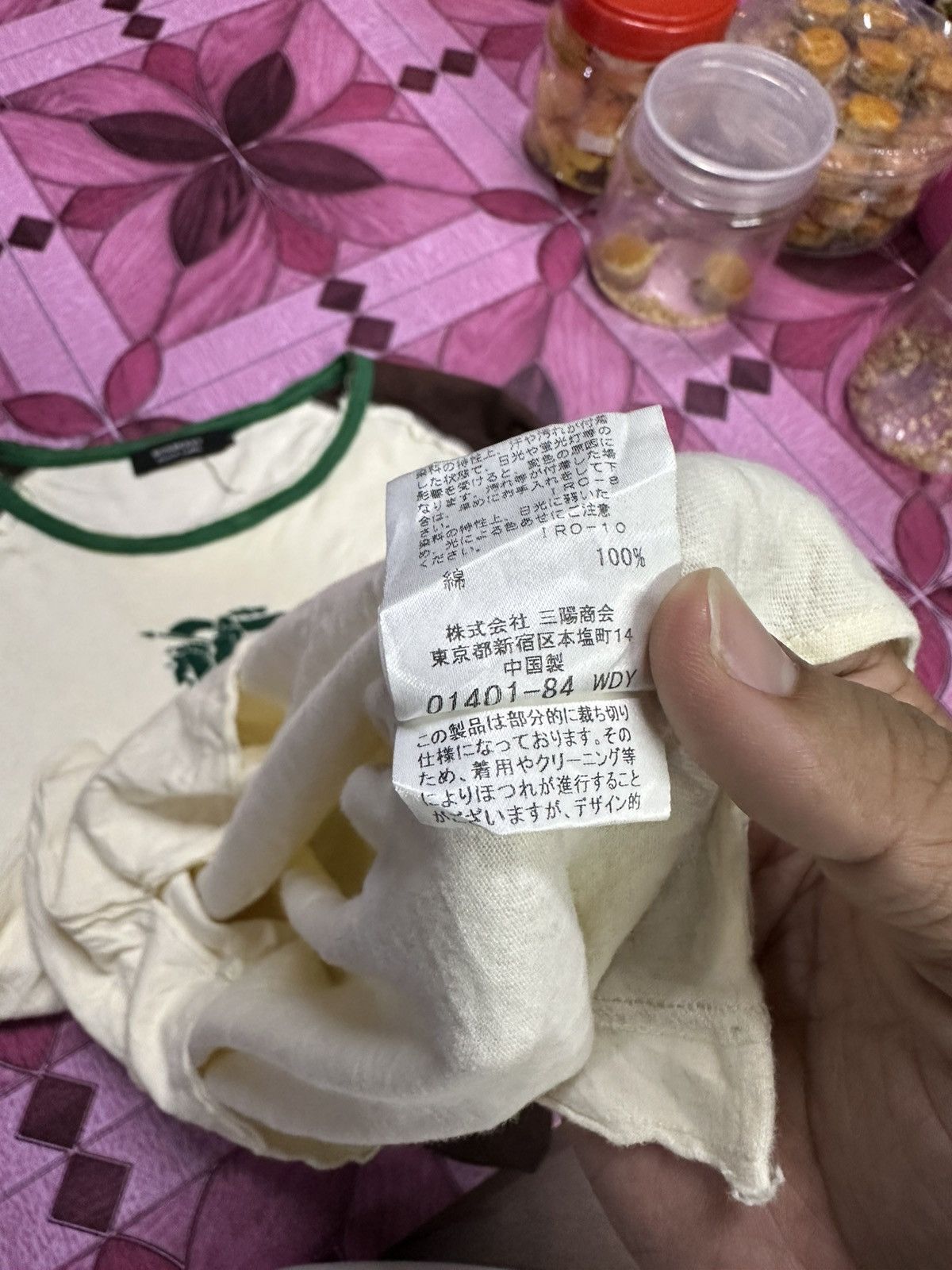GOA 2000s Distressed Burberry Long Sleeve Rick Owens Y2K Style Size US S / EU 44-46 / 1 - 7 Thumbnail