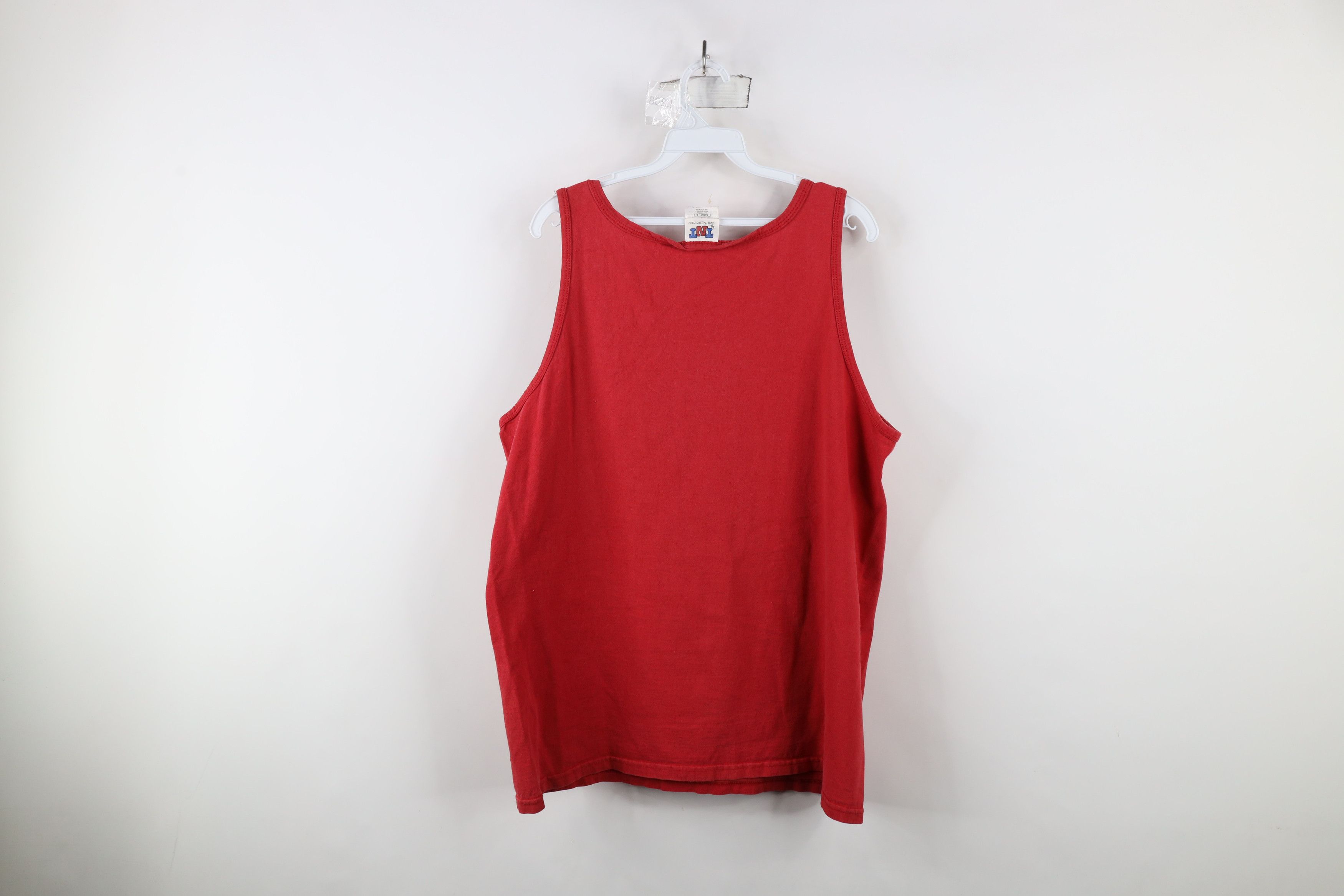 Vintage Vintage 90s Ohio State University Tank Top T-Shirt Red Size US L / EU 52-54 / 3 - 10 Thumbnail