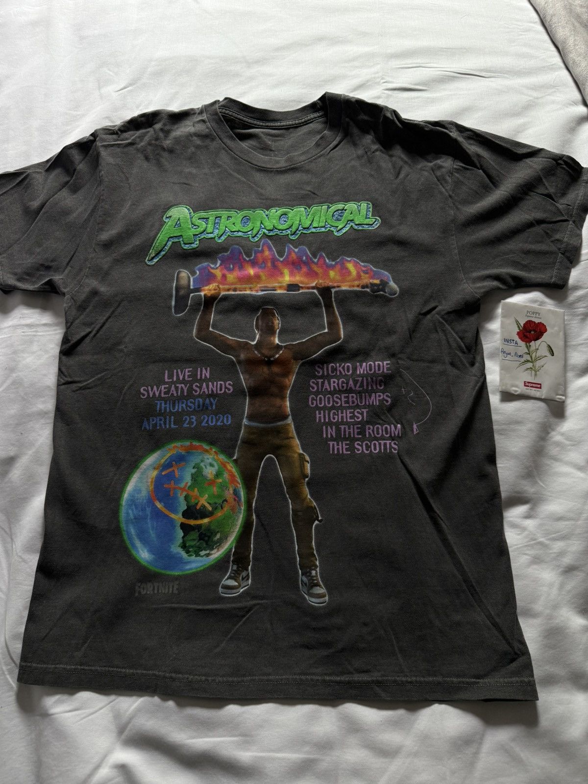 Travis Scott Cactus Jack Travis Scott Back Bling “Astronomical” 2020 Size US M / EU 48-50 / 2 - 1 Thumbnail
