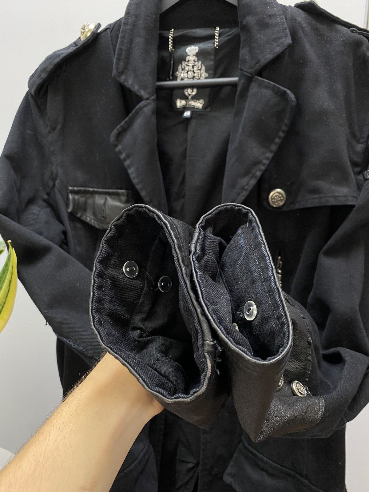 Other Vintage Faith Connexion Black Trench Coat Jacket Men’s Black Size US M / EU 48-50 / 2 - 10 Thumbnail