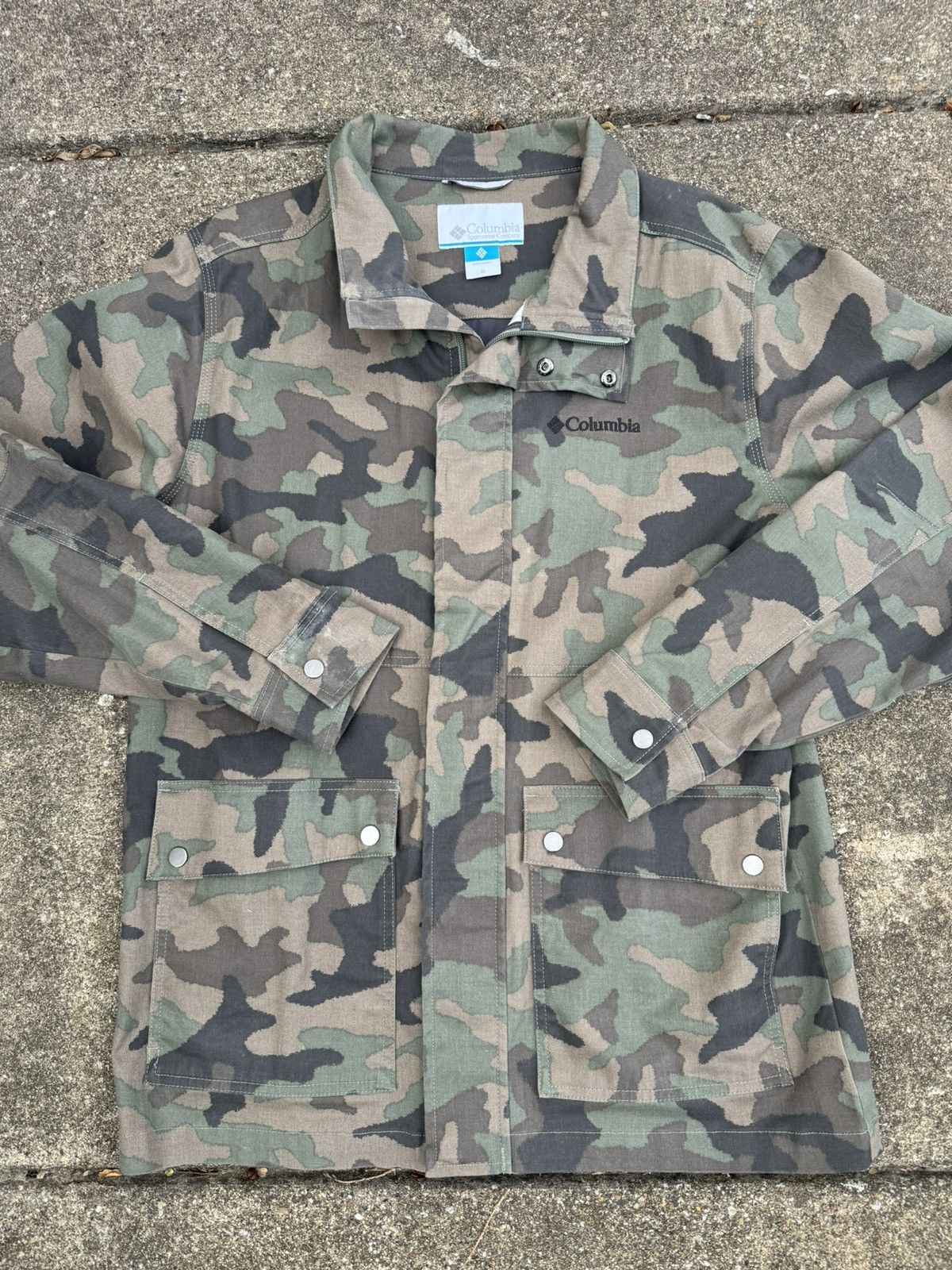 Columbia VINTAGE COLUMBIA CAMO JACKET Size US M / EU 48-50 / 2 - 1 Thumbnail