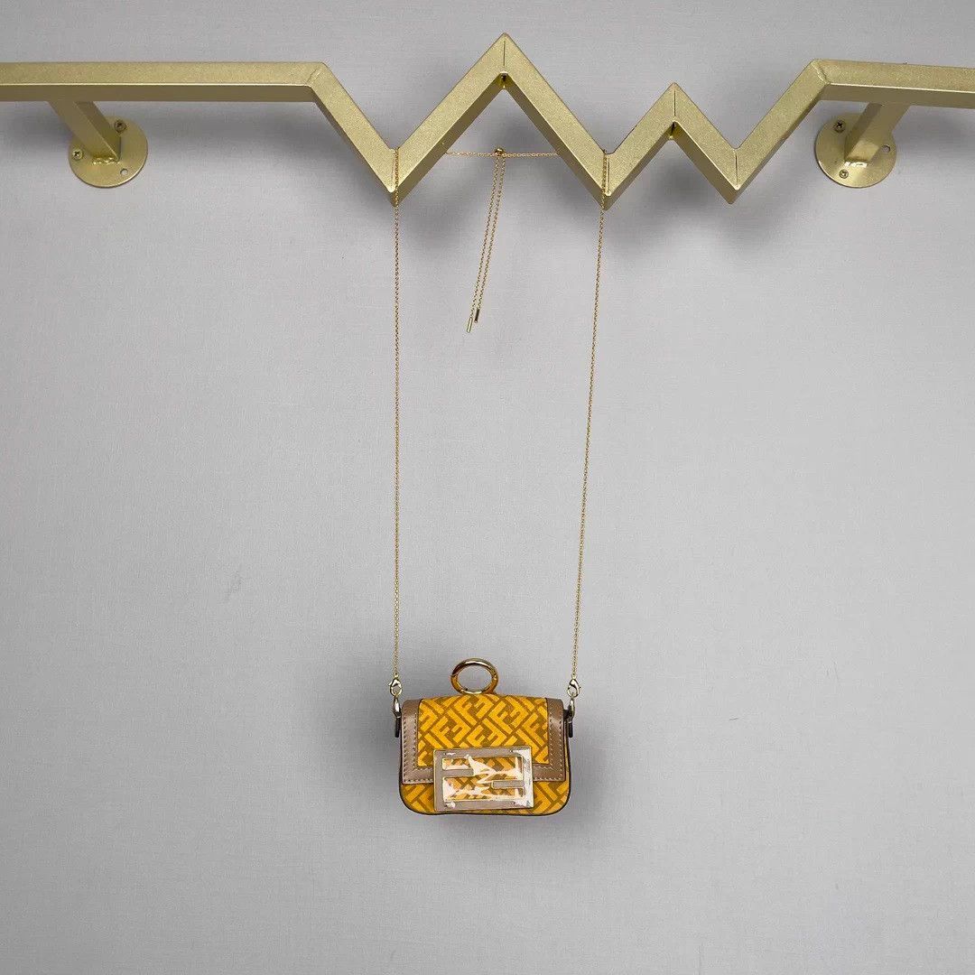 Fendi Fendi Mini Baguette Bag Charm/Earphone Case Size ONE SIZE - 7 Thumbnail