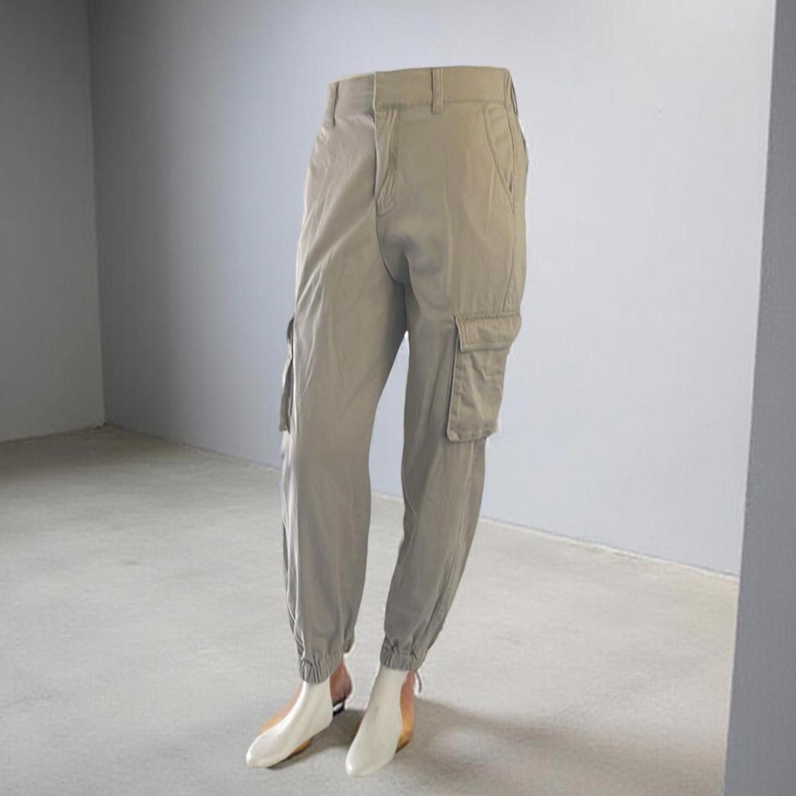 Forever 21 Forever 21 Women's Tan Cargo Pants size S Size 28" / US 6 / IT 42 - 1 Thumbnail