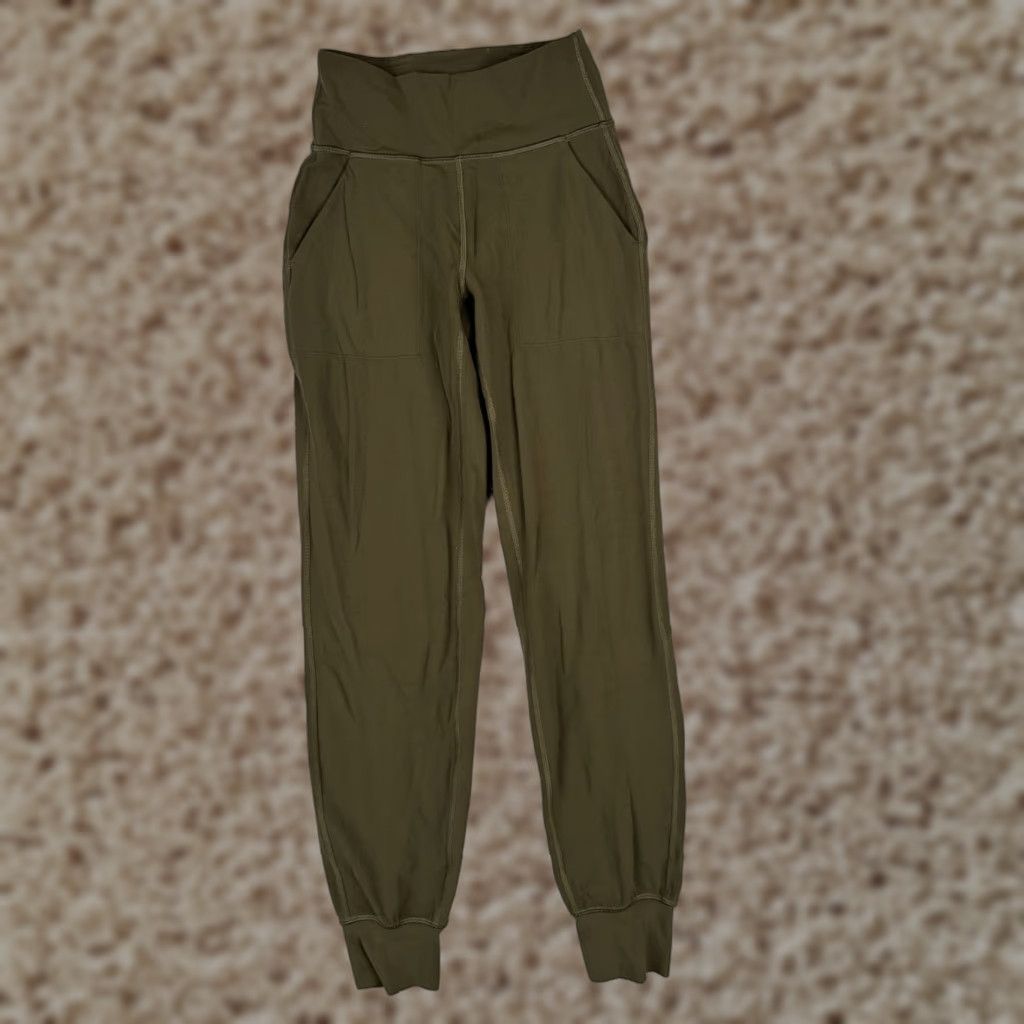 Lululemon Lululemon Pants Women 2 Green Align Jogger 28" Nulu Fabric Pockets Casual Size 26" / US 2 / IT 38 - 1 Thumbnail