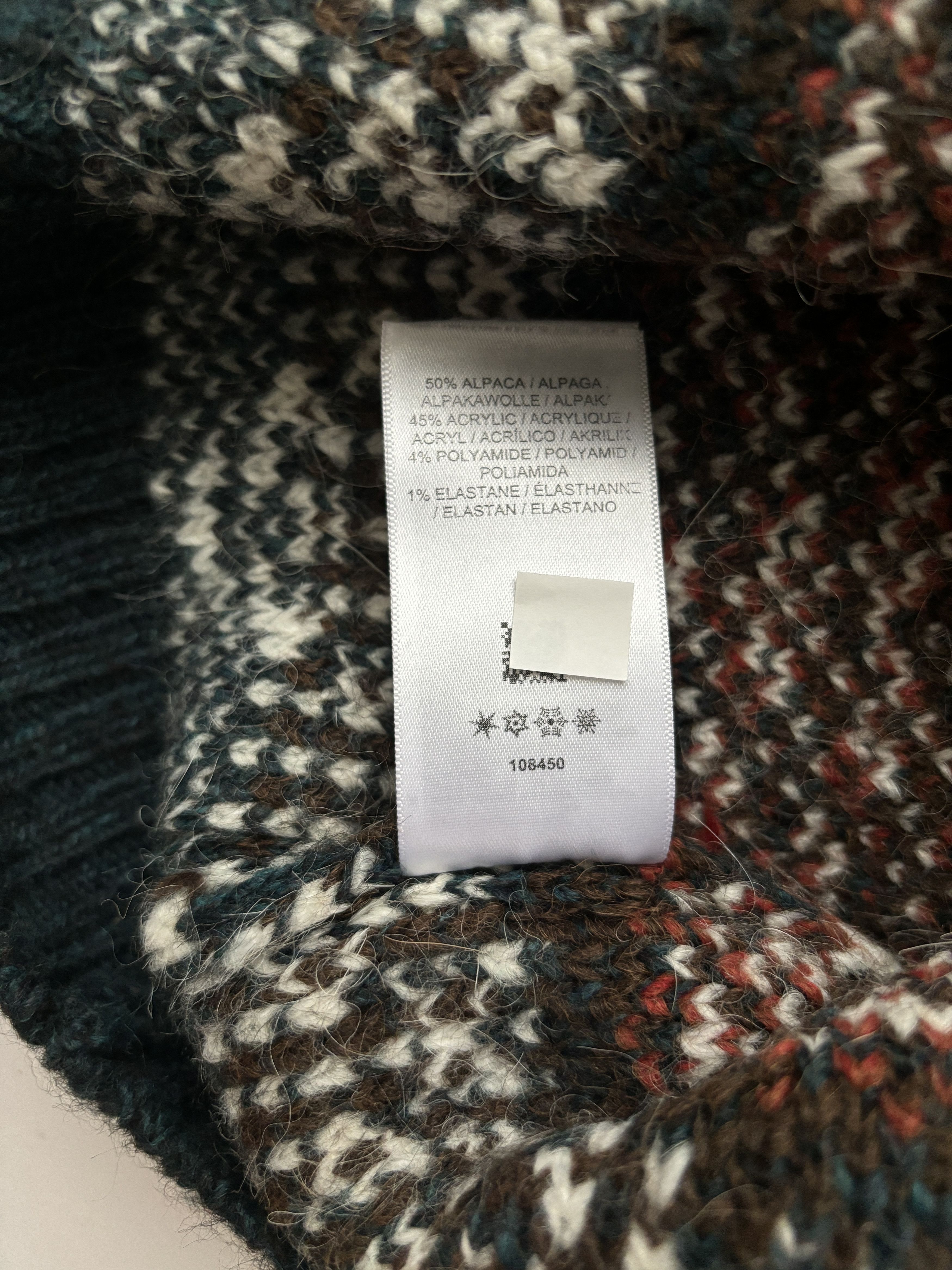 Fred Perry × Raf Simons ⚡️QUICK SALE⚡️Raf Simons Fred Perry Green Patterned Sweater Size US S / EU 44-46 / 1 - 6 Thumbnail