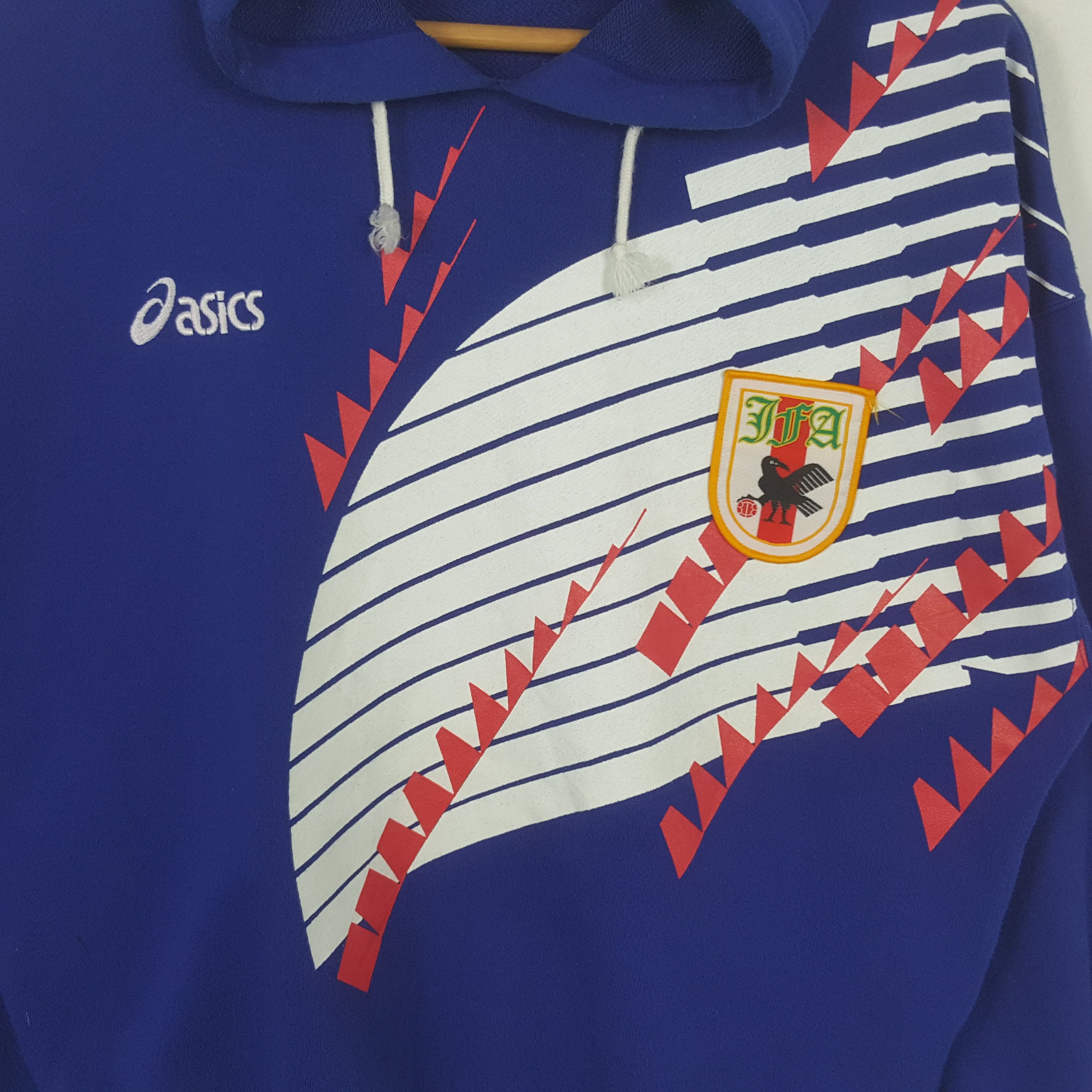 Asics Vintage ASICS The Football Association Of Japan Hoodies RR12 Size US M / EU 48-50 / 2 - 4 Thumbnail