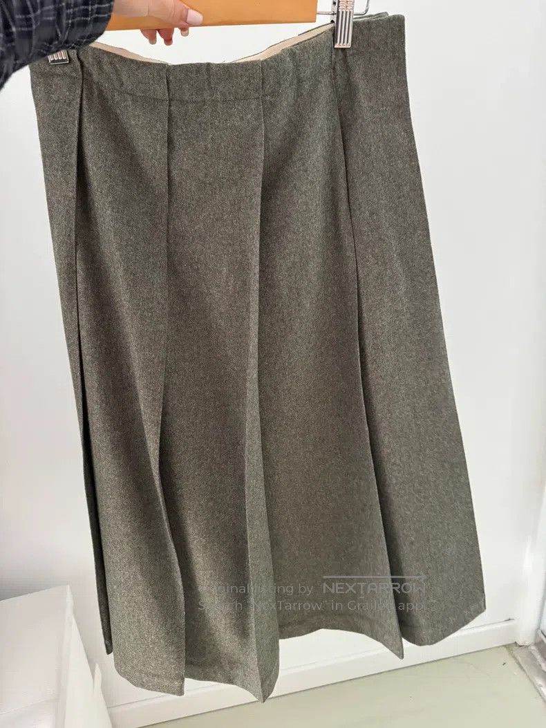 Jil Sander Jil Sander Wool pleated skirt Size 35" - 1 Thumbnail