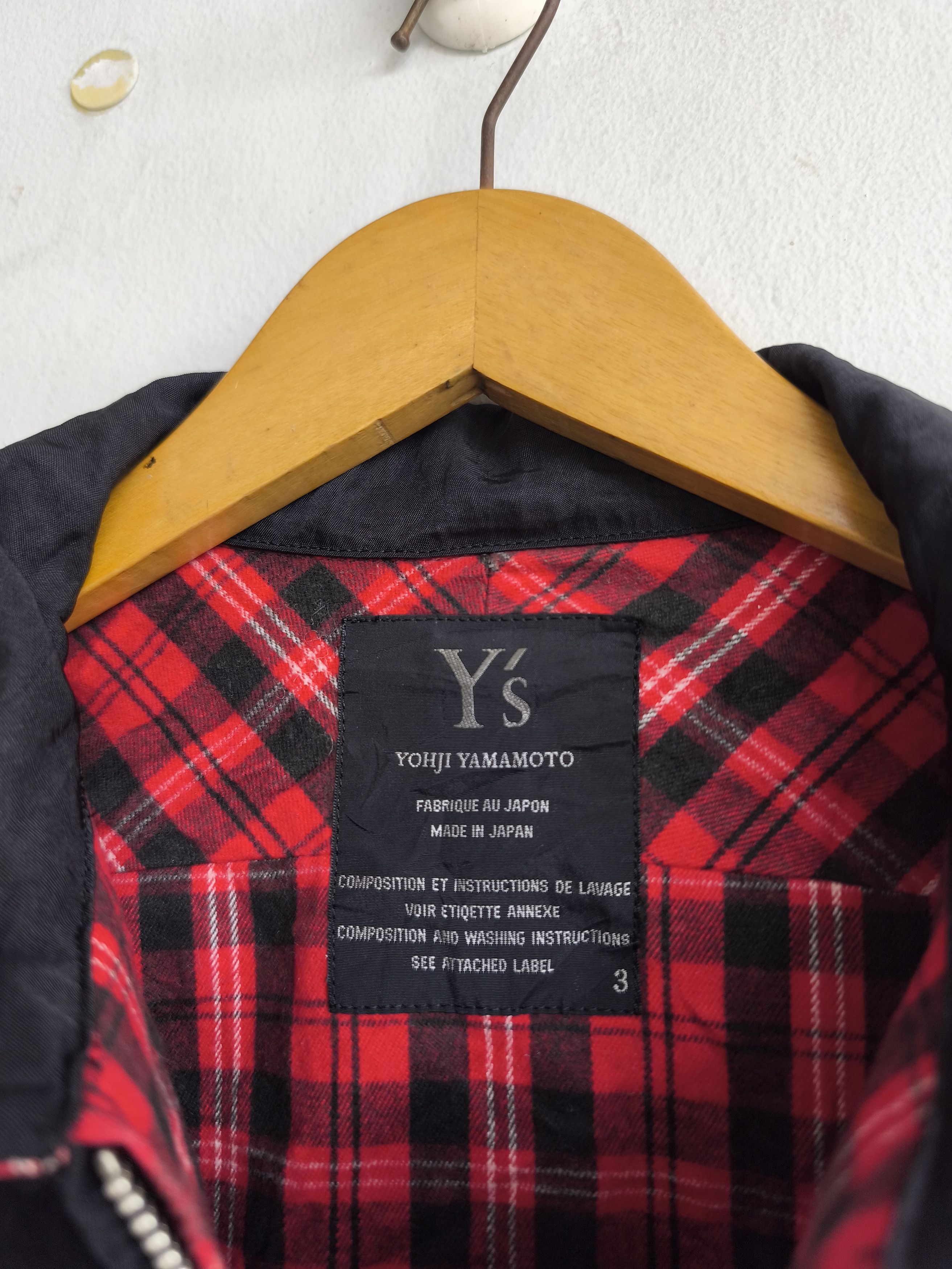 Y's × Y's for Men × Yohji Yamamoto Yohji Yamamoto nylon work jacket Size US S / EU 44-46 / 1 - 4 Thumbnail