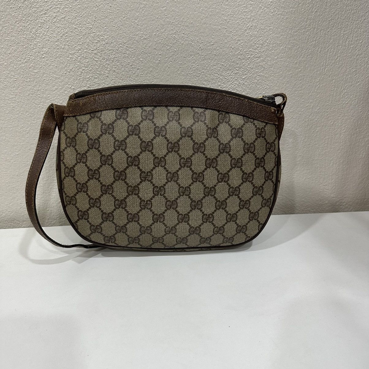 Gucci ‼️YES‼️ GUCCI VINTAGE GG MONOGRAM SHOULDER BAG Size ONE SIZE - 3 Thumbnail