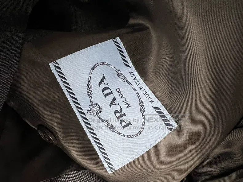 Prada Prada Grey laced suit jacket Size XS / US 0-2 / IT 36-38 - 5 Thumbnail