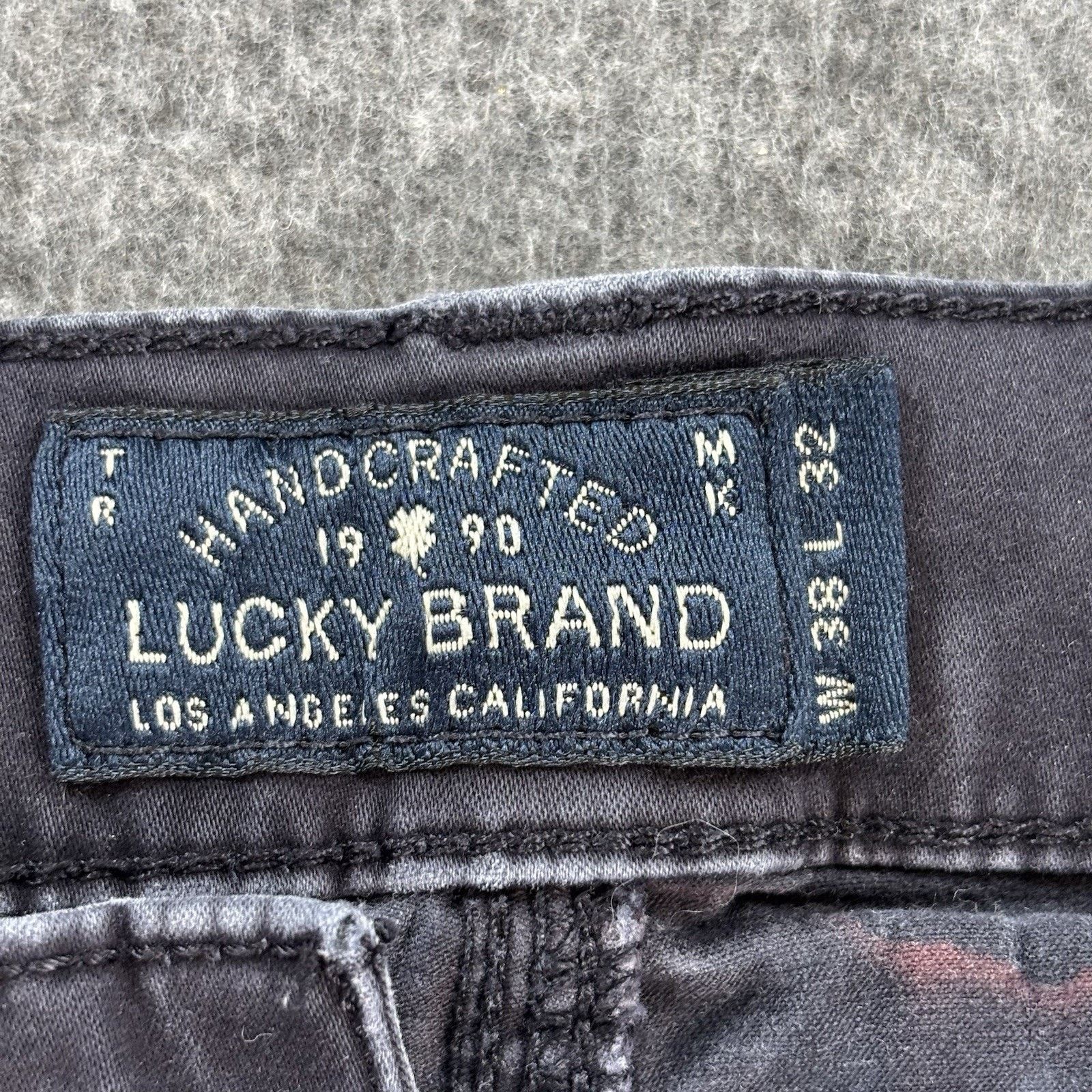 Lucky Brand Lucky Brand 121 Heritage Slim Jeans Mens 38x32 Faded Black Size US 38 / EU 54 - 4 Thumbnail