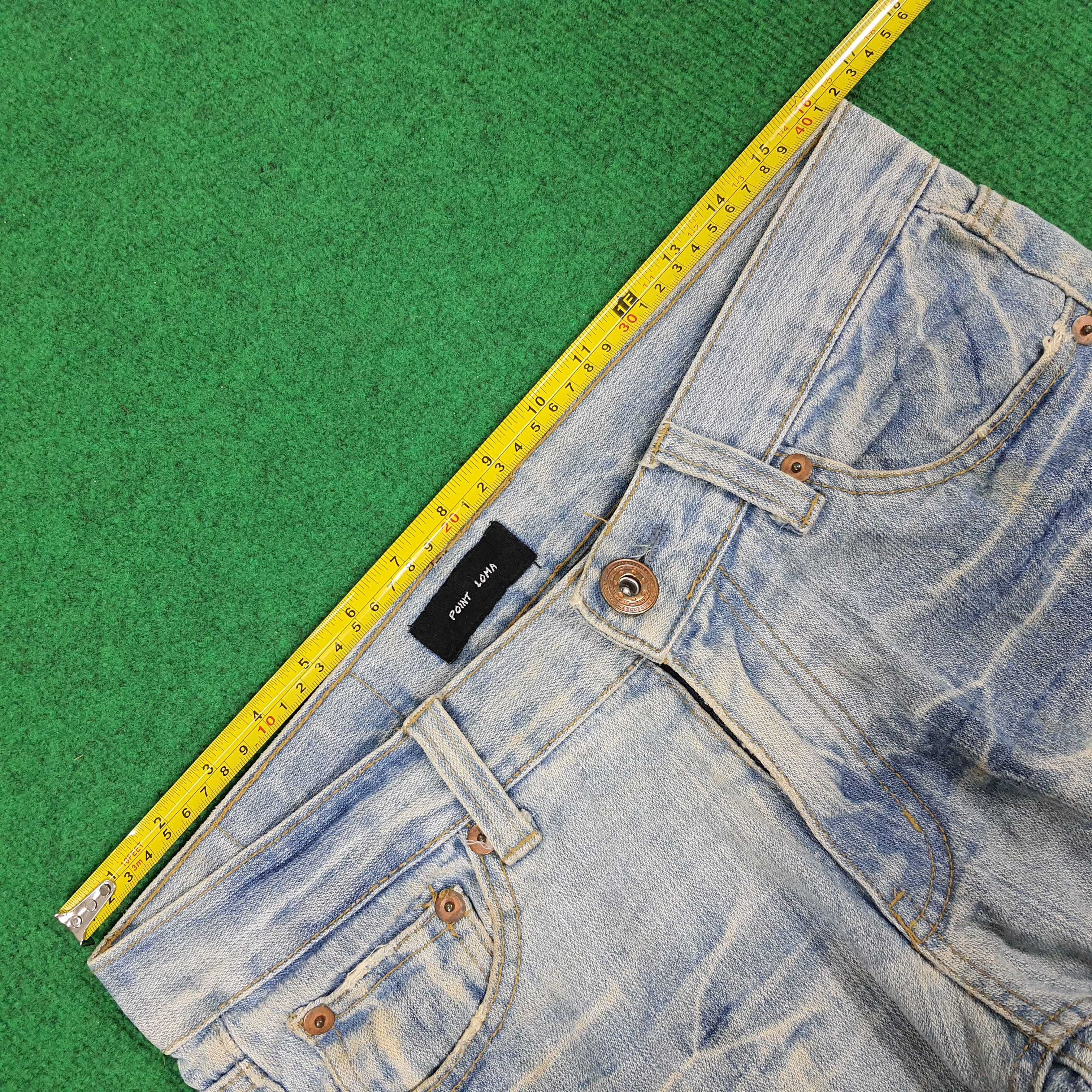 Japanese Brand Vintage Point Loma Art Design Distressed Style Jeans Size US 32 / EU 48 - 16 Thumbnail