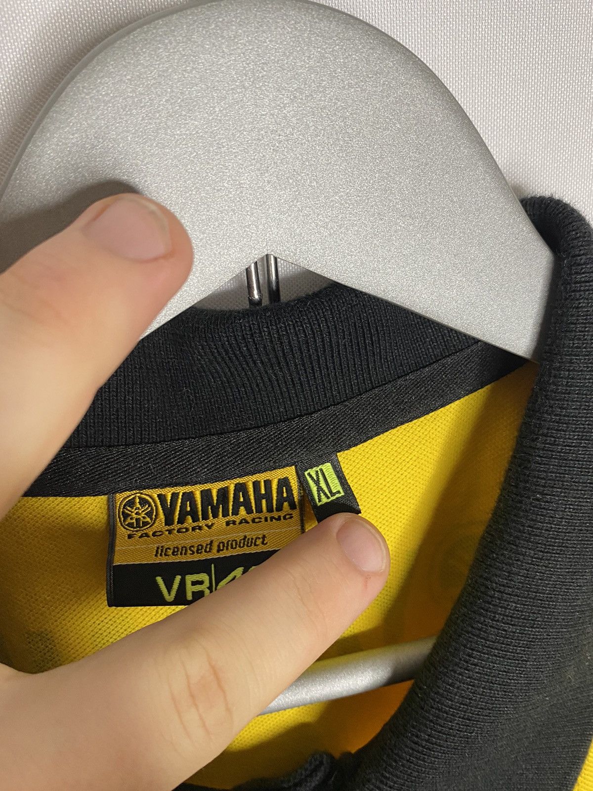 Yamaha 🏍️Yamaha 46 Factory Racing Polo Shirt Big Logo F1 Team🏍️ Size US XL / EU 56 / 4 - 10 Thumbnail