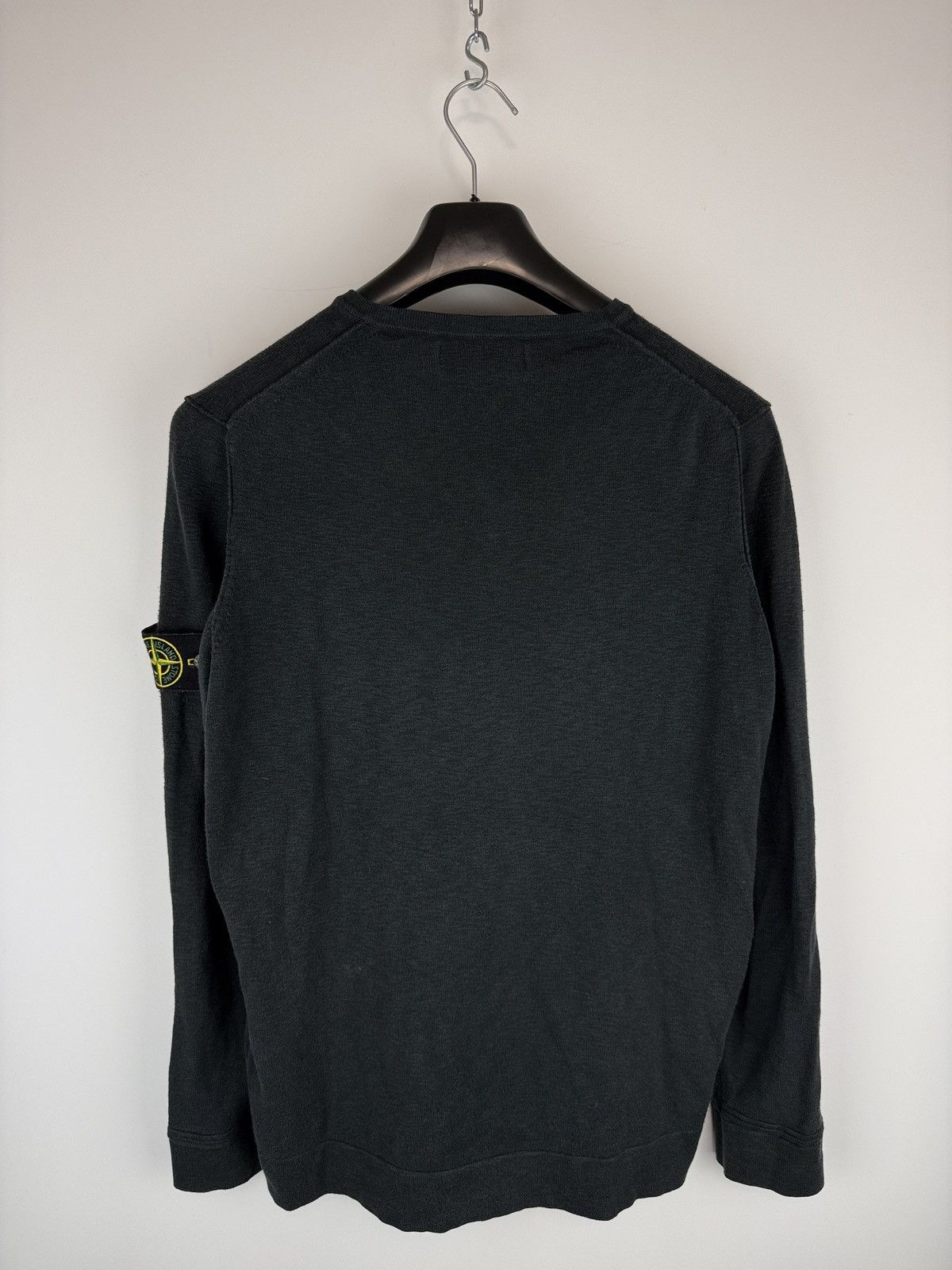 Stone Island Black Stone Island v-neck sweater Size US L / EU 52-54 / 3 - 5 Thumbnail
