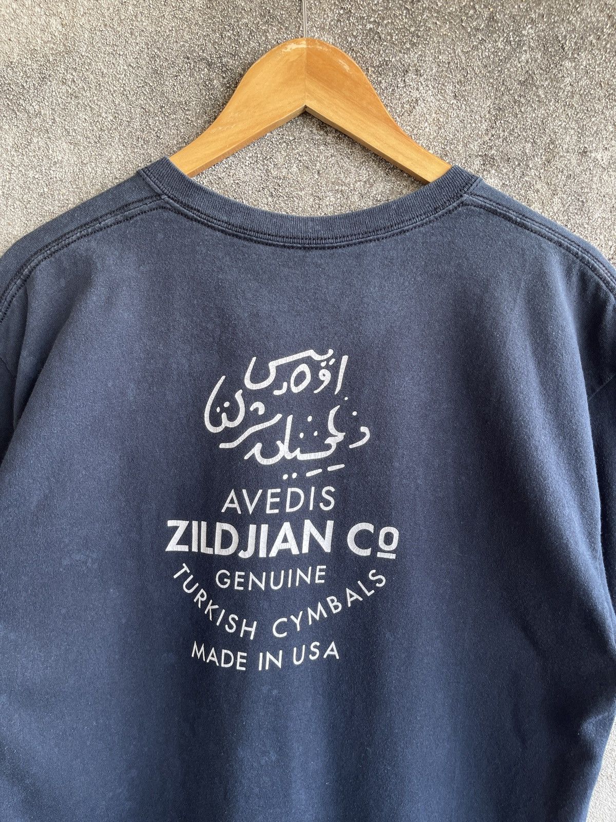 Band Tees Vintage 00’s Zildjian Classic Turkish Cymbals Sun Faded Tee Size US L / EU 52-54 / 3 - 6 Thumbnail