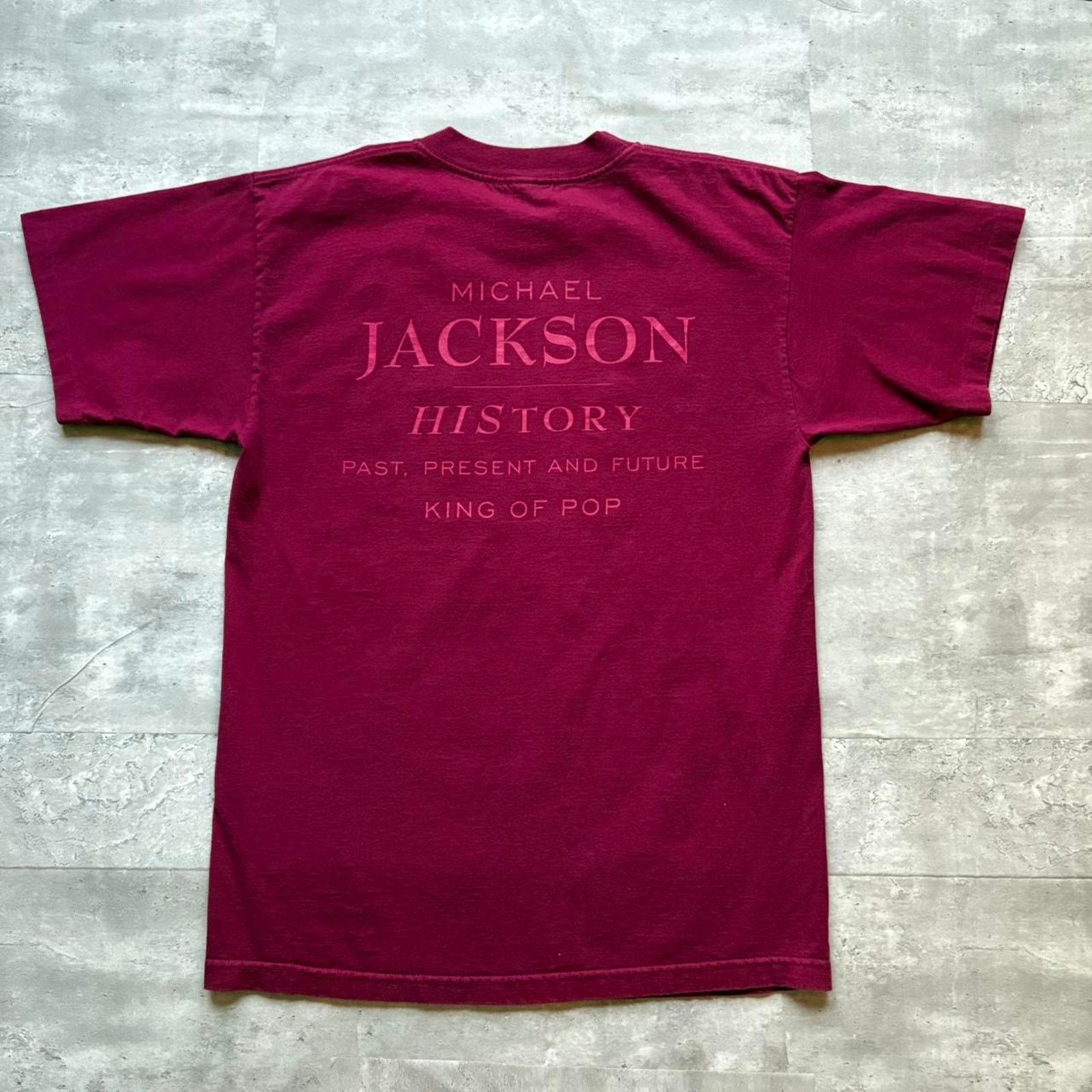 Vintage Vintage 1990s micheal jackson t shirt Size US L / EU 52-54 / 3 - 2 Thumbnail