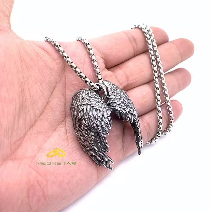 Other Angel Wing Pendant Necklaces Size ONE SIZE - 1 Thumbnail
