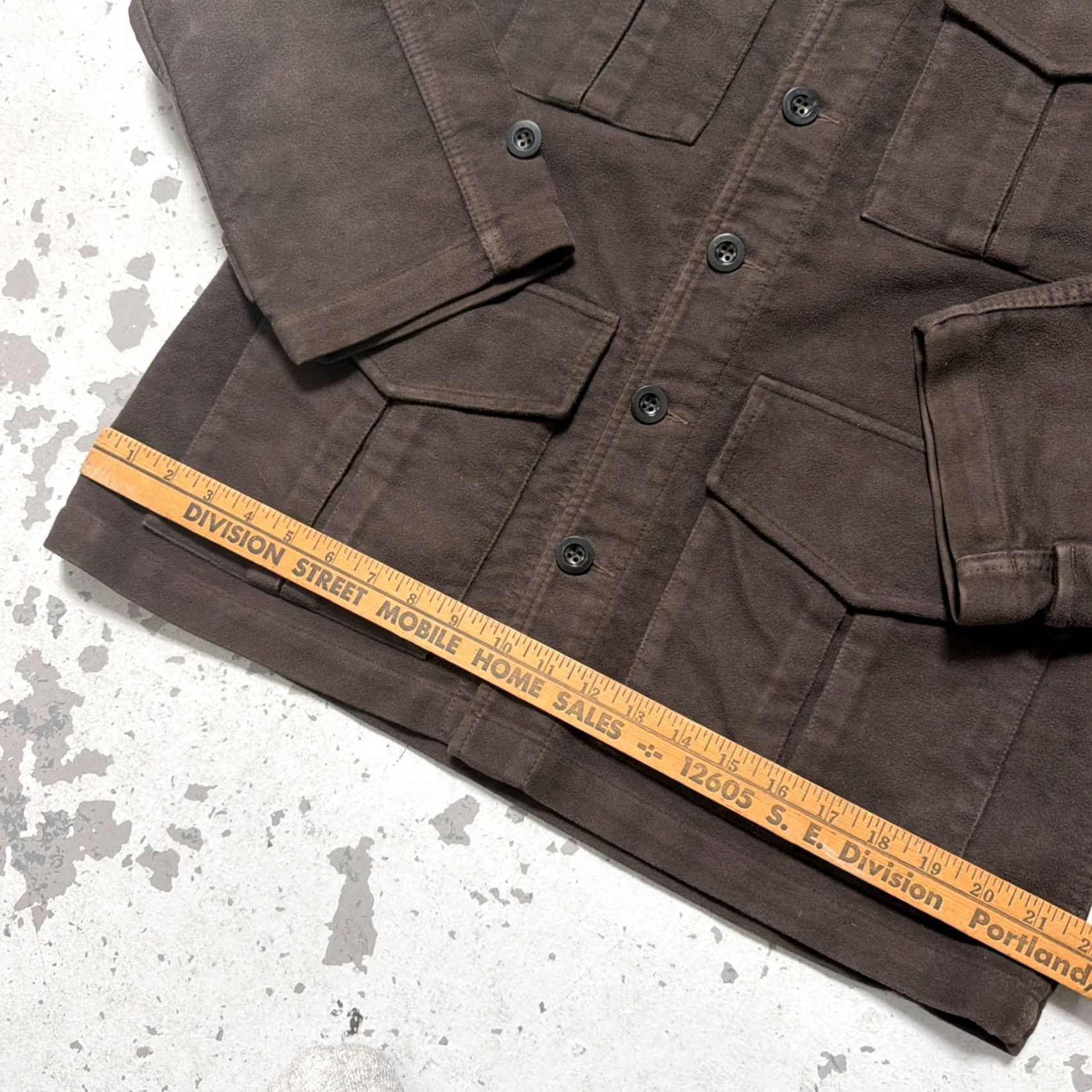 Vetra Vetra Jacket Military Cotton Moleskin Work Chore France 40 Mens Vintage Style Army City France See Photos Size US XXS / EU 40 - 2 Thumbnail