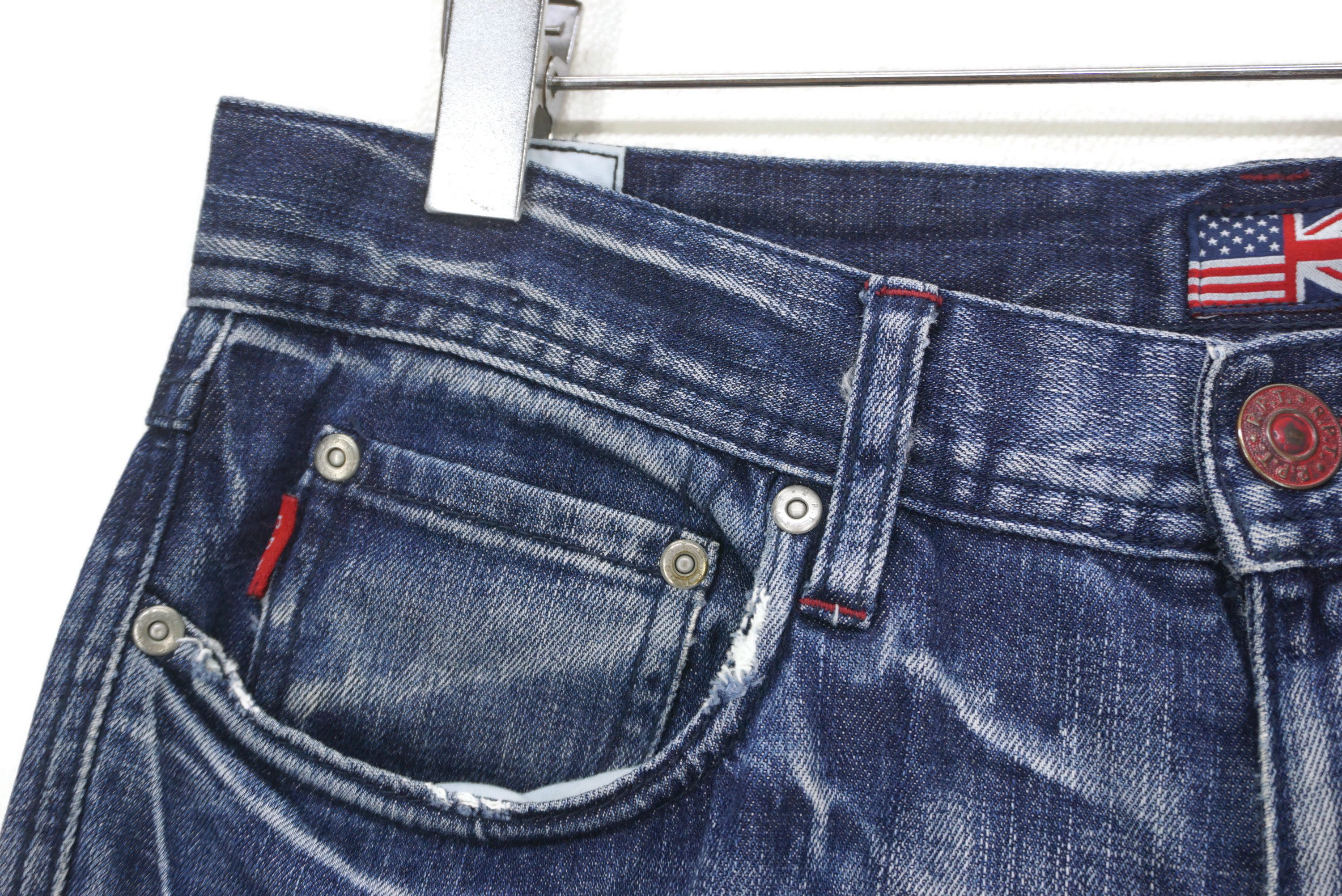 Japanese Brand RUPERT Cargo Size 30 fit W32xL34 Low-Rise Bondage Rave Denim Size US 30 / EU 46 - 4 Thumbnail