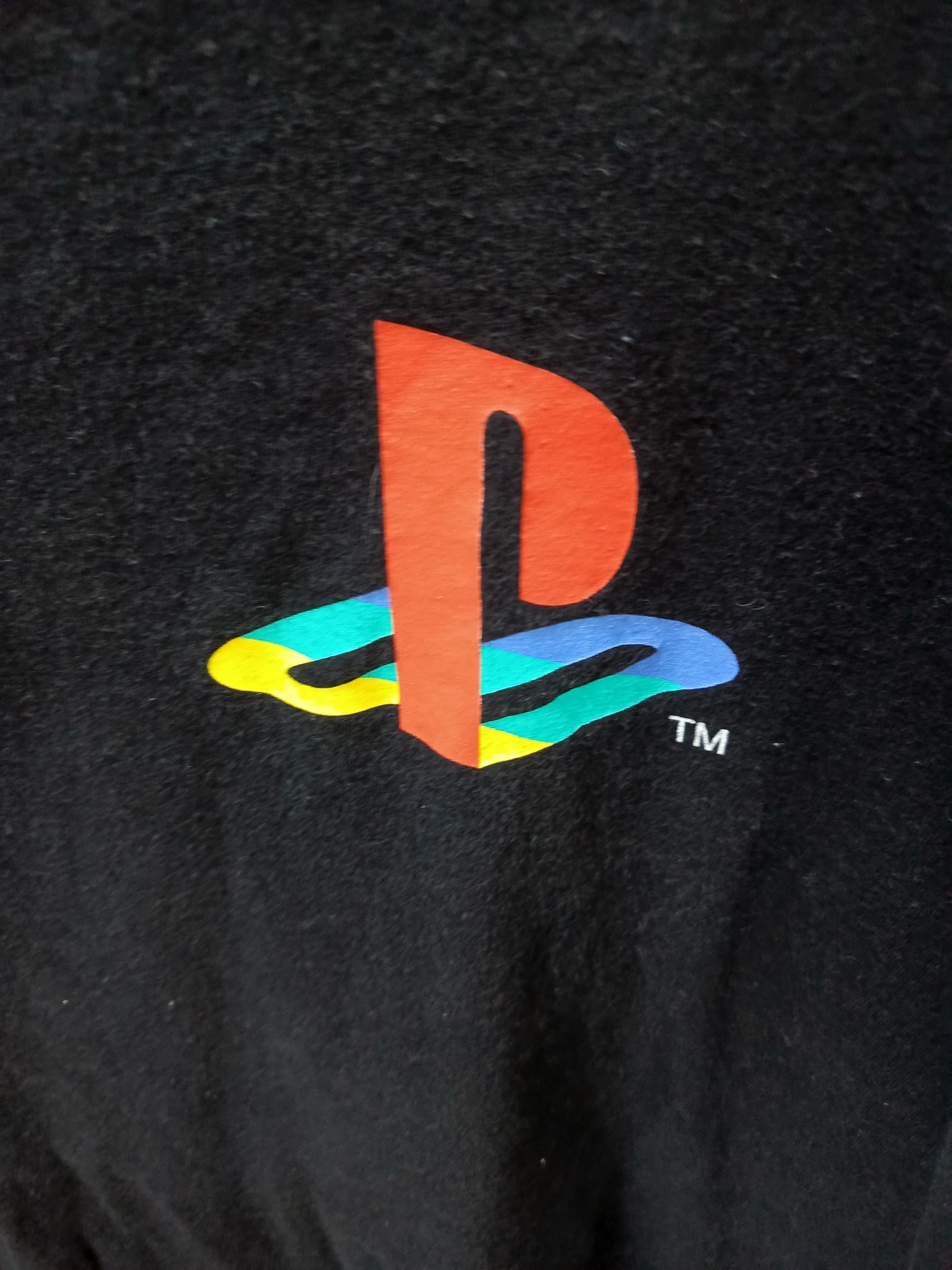 Playstation Playstation T-Shirt Black Long Sleeve Logo on Sleeves Size US XL / EU 56 / 4 - 3 Thumbnail