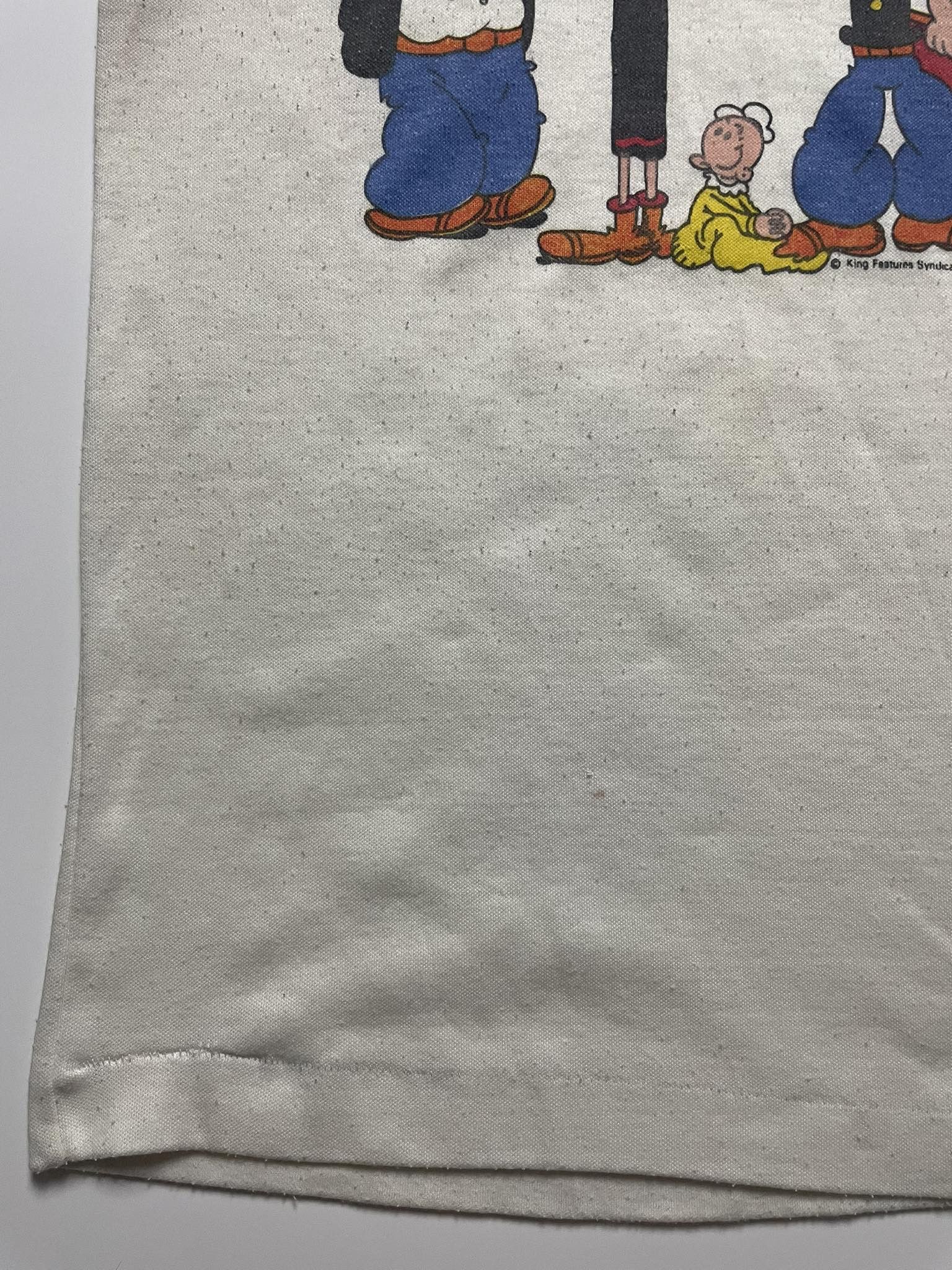 Vintage Vintage 80s Popeye Raglan Shirt Size US XS / EU 42 / 0 - 7 Thumbnail