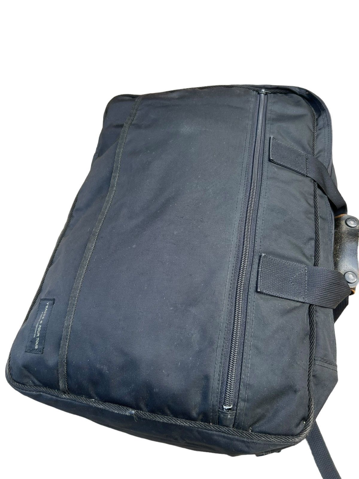 Yohji Yamamoto Archive 1998 Yohji Yamamoto Y’saccs + Pour Tous 3 Way Bag Size ONE SIZE - 7 Thumbnail