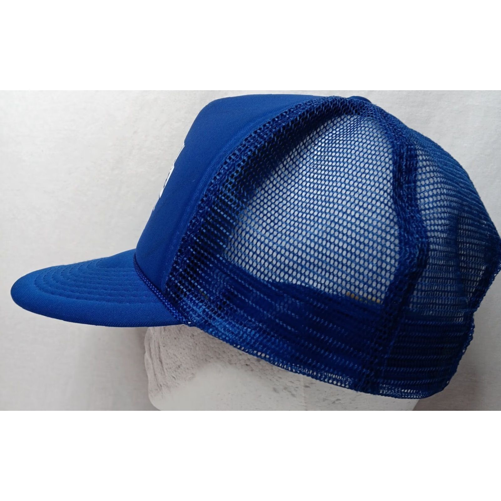 Vintage VINTAGE Otto Cap Hat Foam Trucker Adjustable Snapback Men Blue Cars Trucks Auto Vintage Size ONE SIZE - 6 Thumbnail