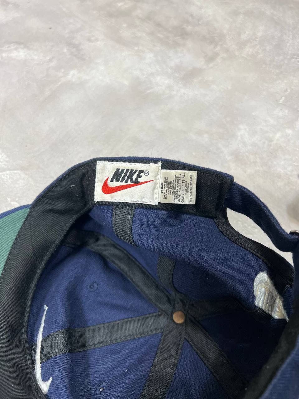 Nike × Vintage Vintage Nike 90s cotton cap Size ONE SIZE - 7 Thumbnail