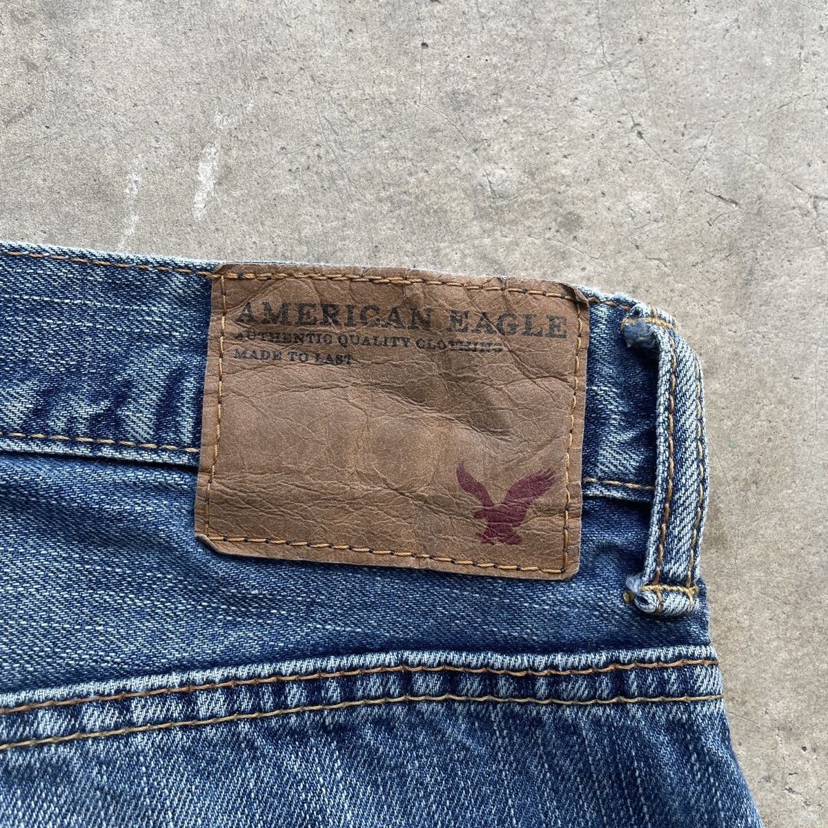 American Eagle Outfitters W38 Vintage American Eagle BAGGY Jeans Faded Denim Pants Size US 38 / EU 54 - 10 Thumbnail