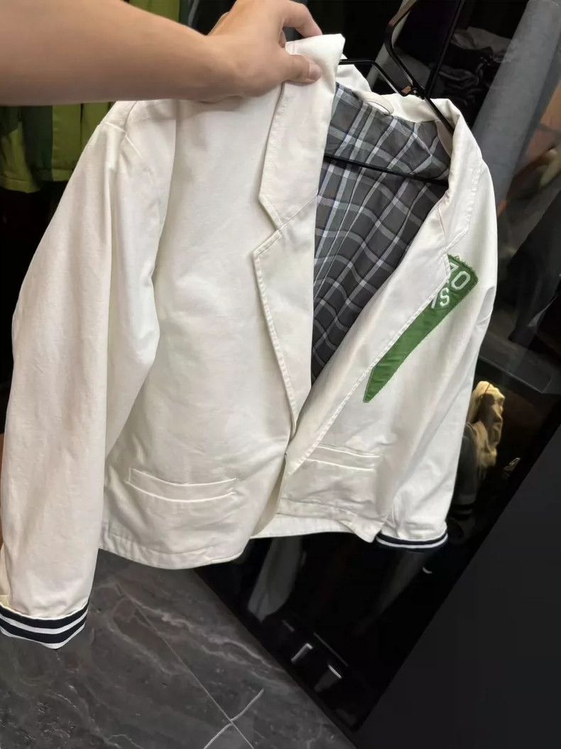 Kenzo KENZO White suit jacket Size US M / EU 48-50 / 2 - 1 Thumbnail